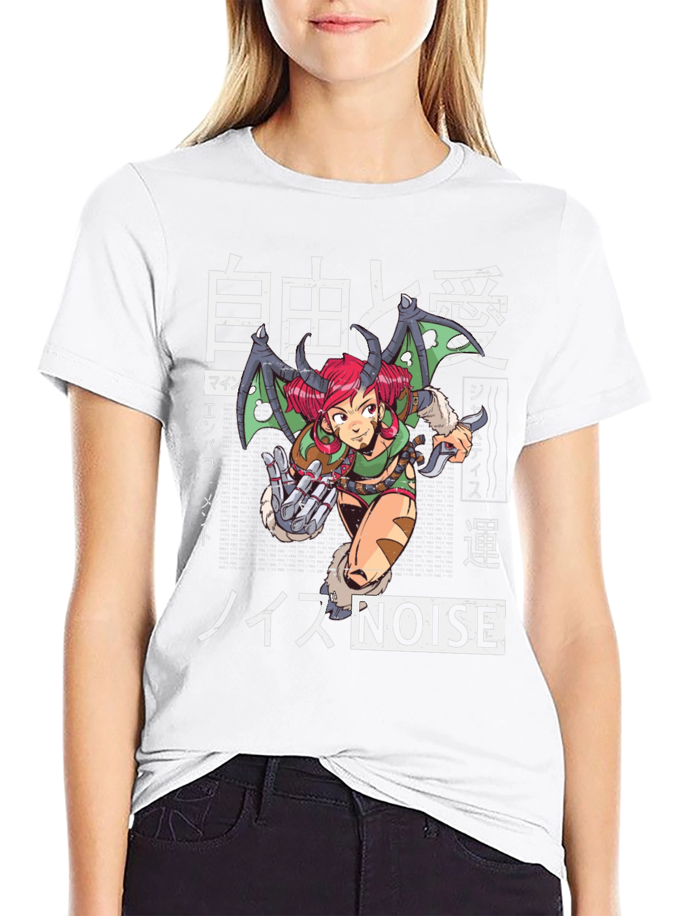 Anime Style Graphic T-Shirt
