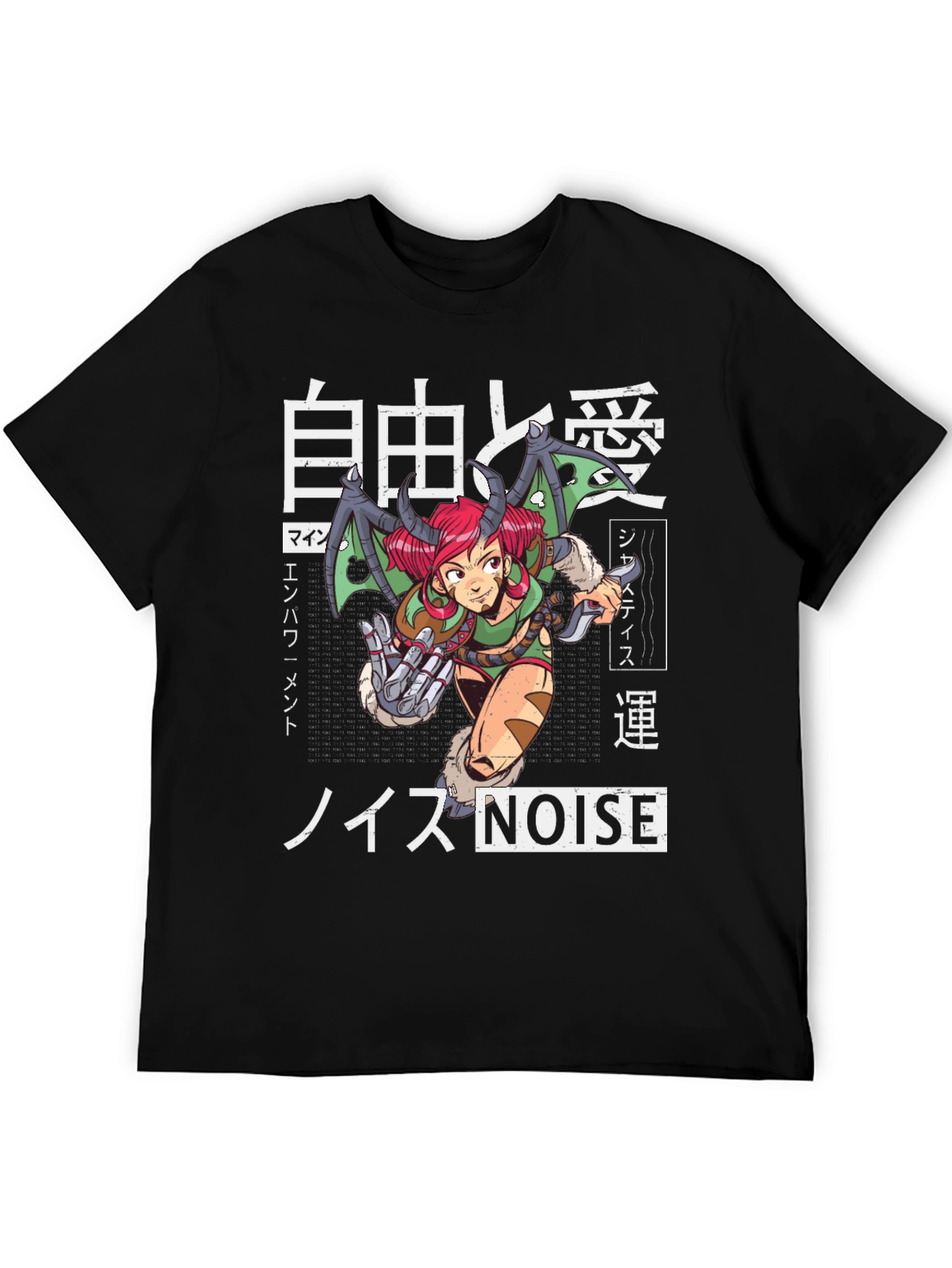 Anime Style Graphic T-Shirt