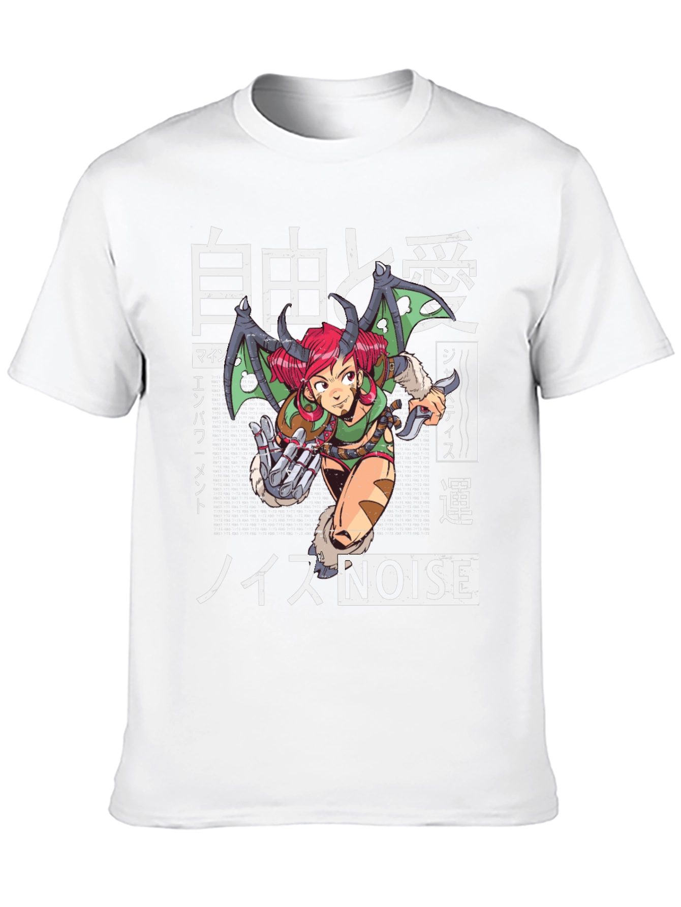 Anime Style Graphic T-Shirt