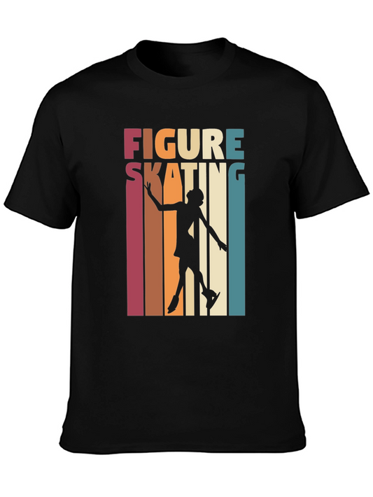 Figure Skating Retro Graphic Tee