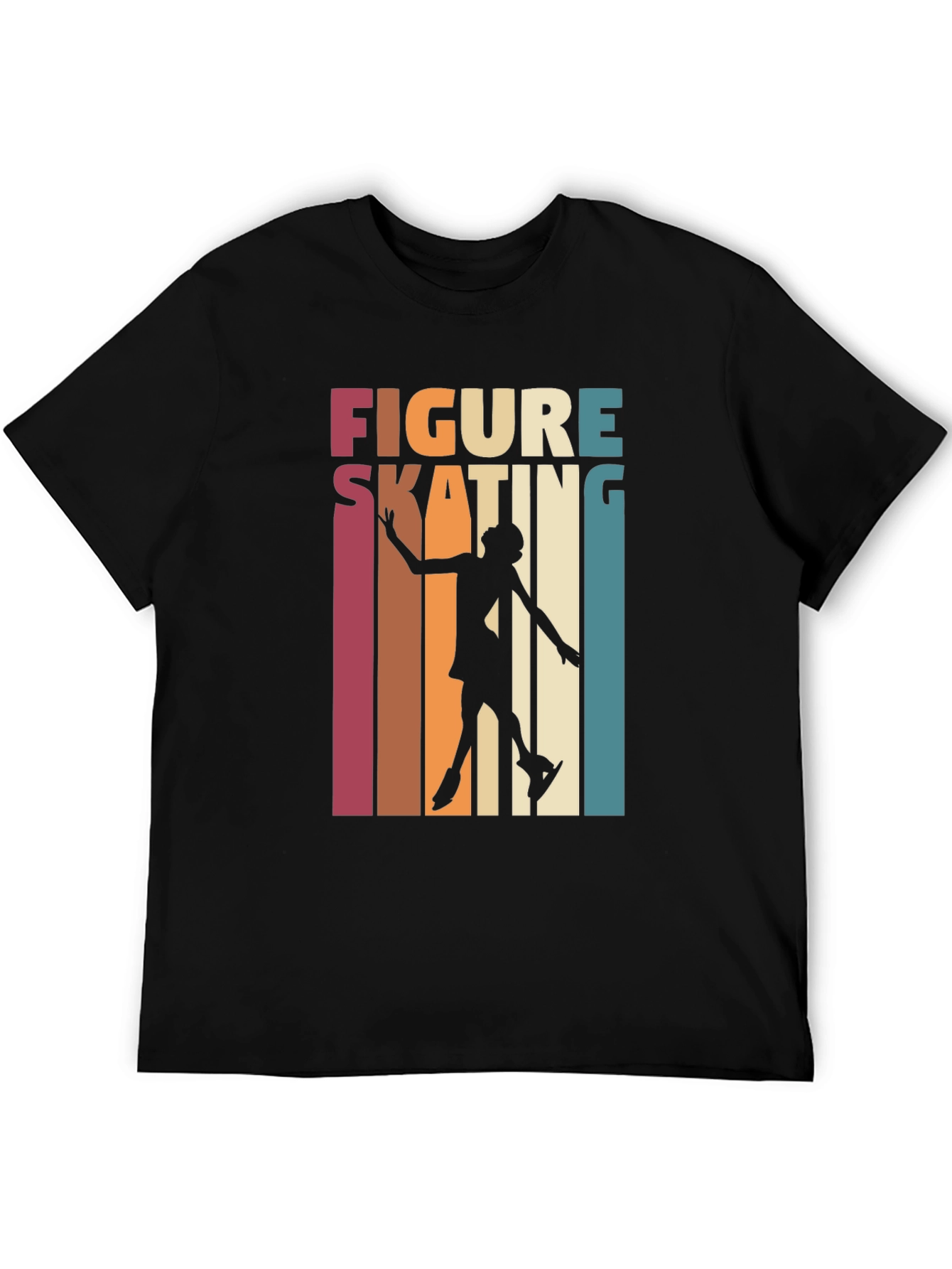 Figure Skating Retro Graphic Tee