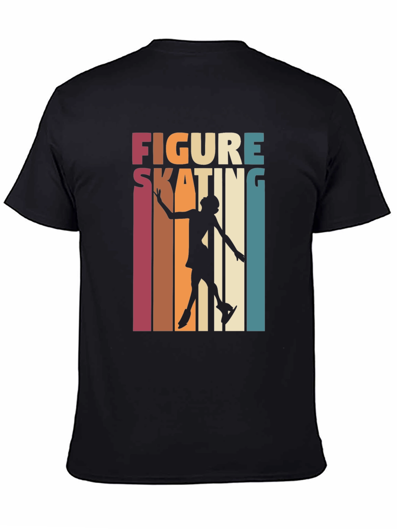 Figure Skating Retro Graphic Tee