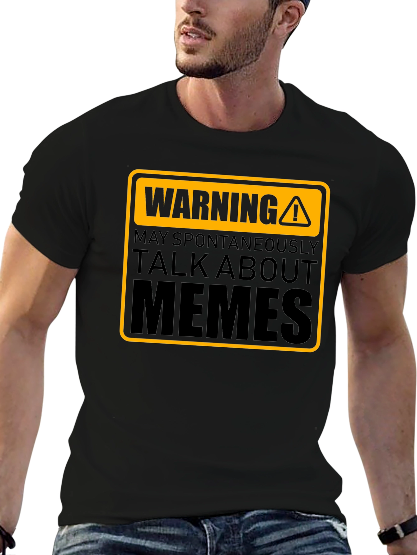 Warning May Spontaneously Talk About Memes T-Shirt