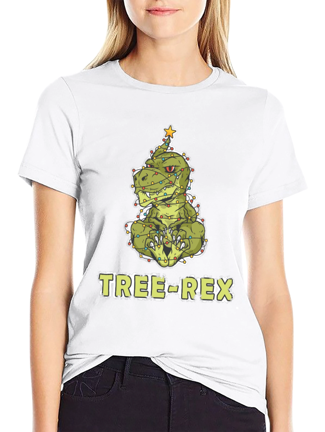 Tree-Rex Christmas T-Shirt