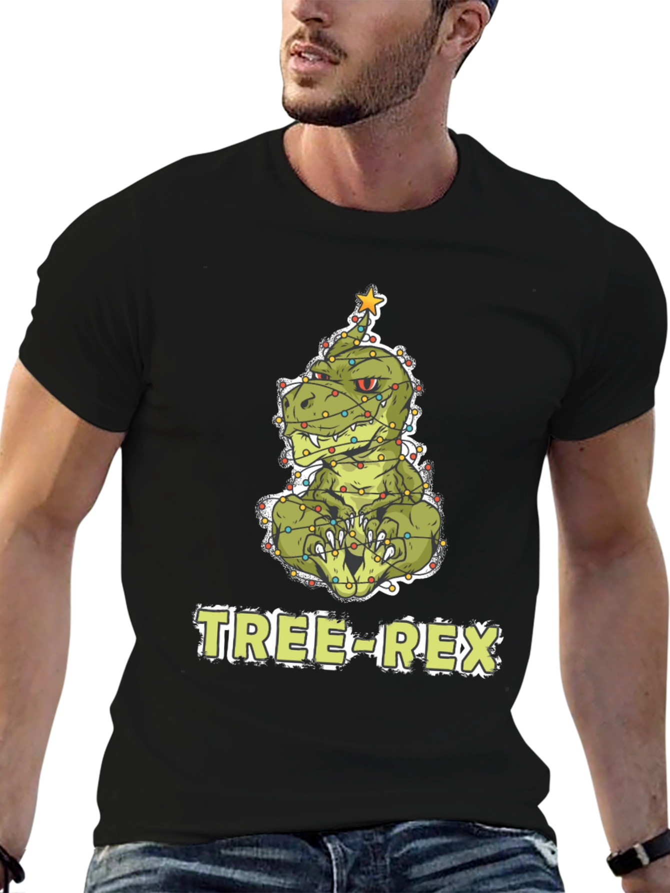 Tree-Rex Christmas T-Shirt