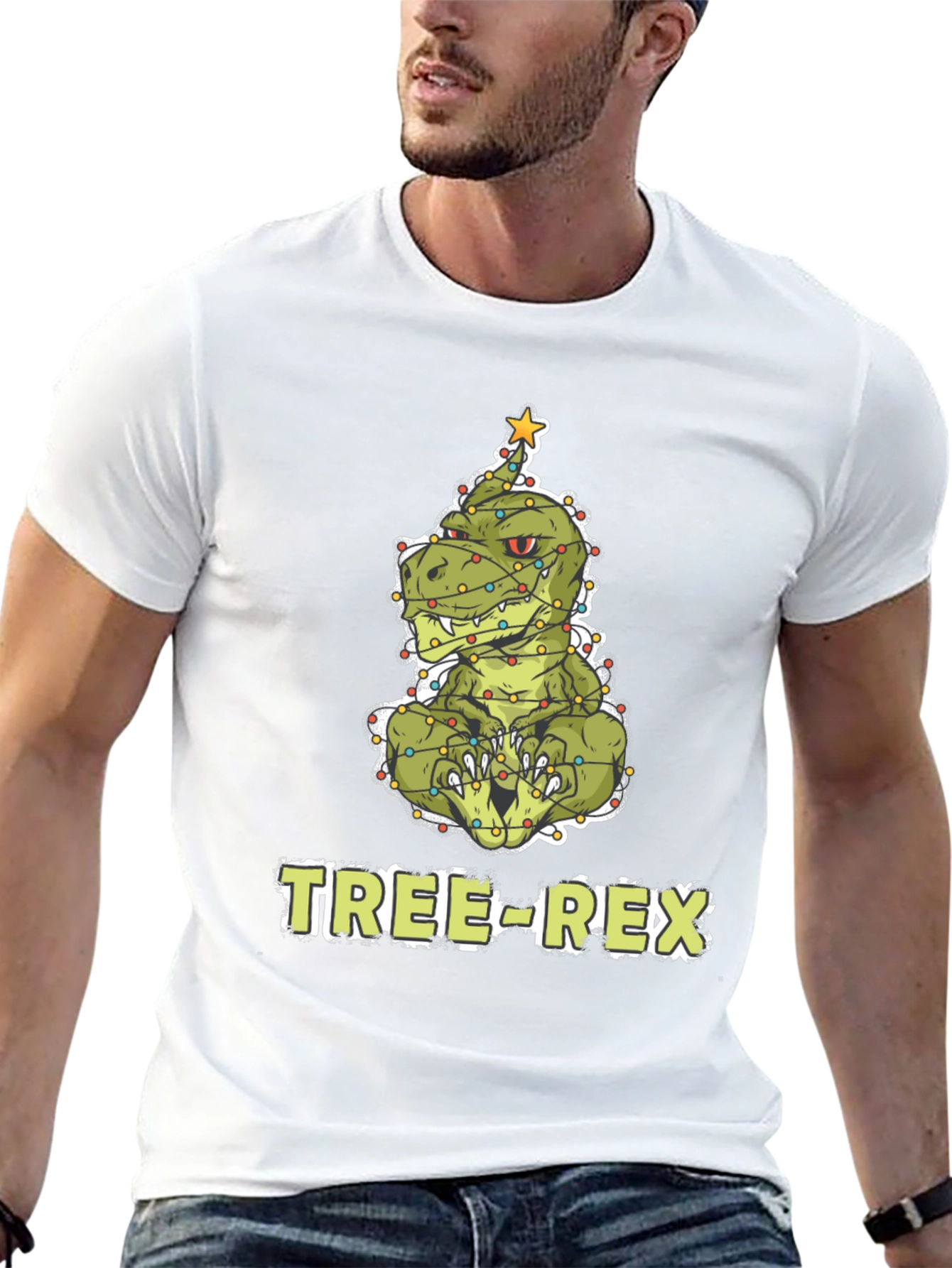 Tree-Rex Christmas T-Shirt