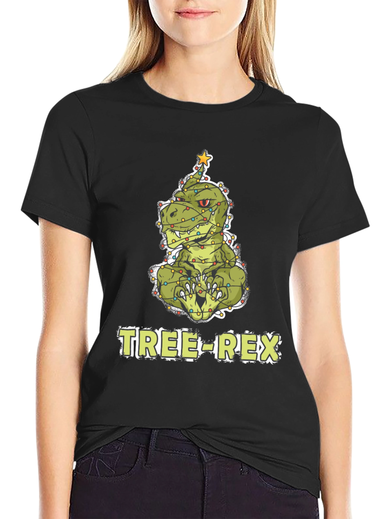 Tree-Rex Christmas T-Shirt