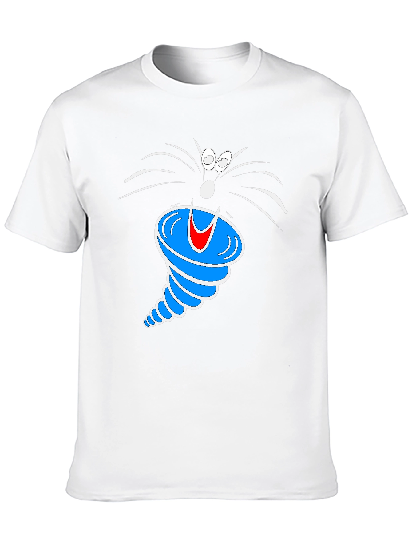 Cartoon Tornado Graphic T-Shirt