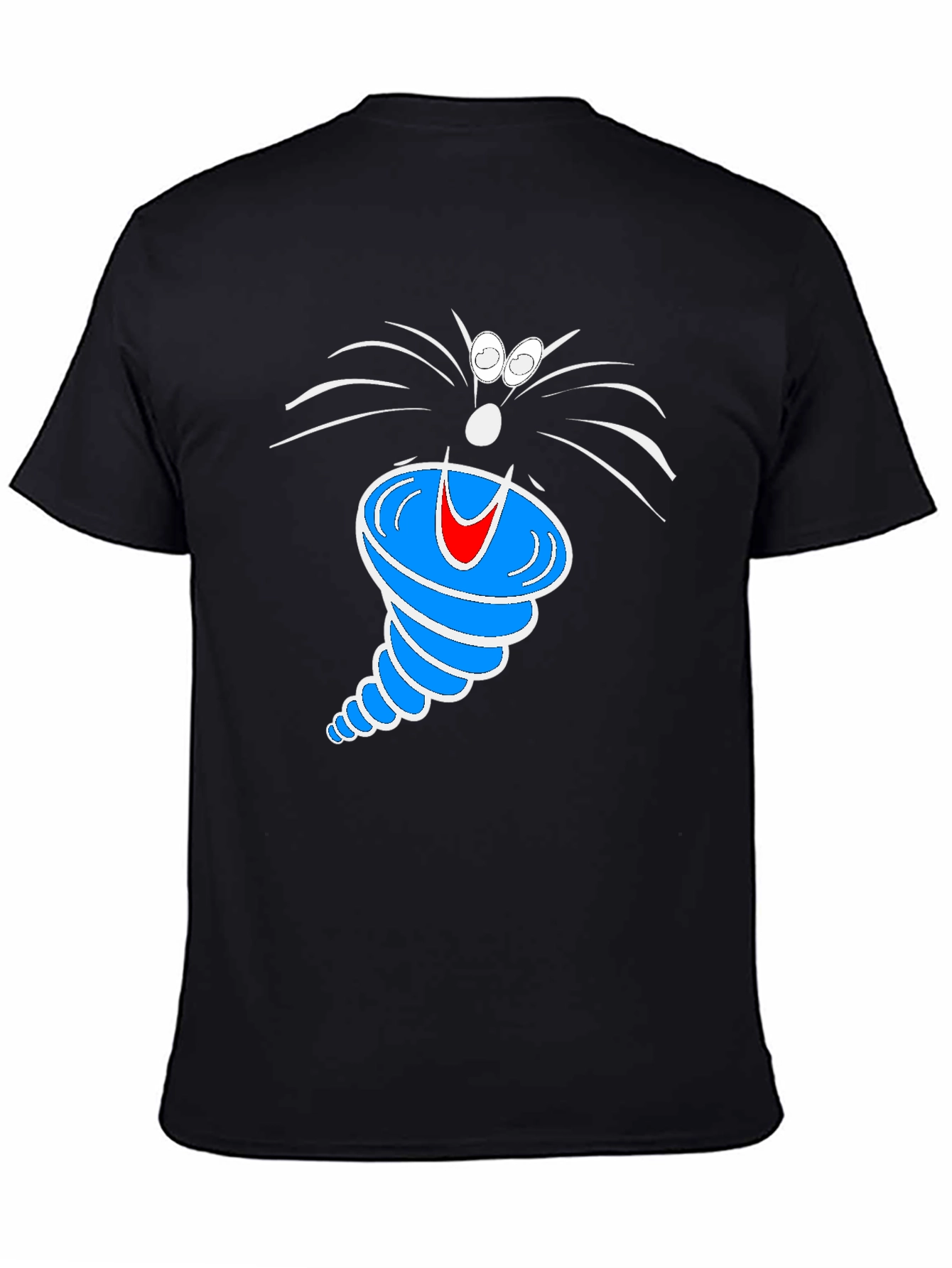 Cartoon Tornado Graphic T-Shirt