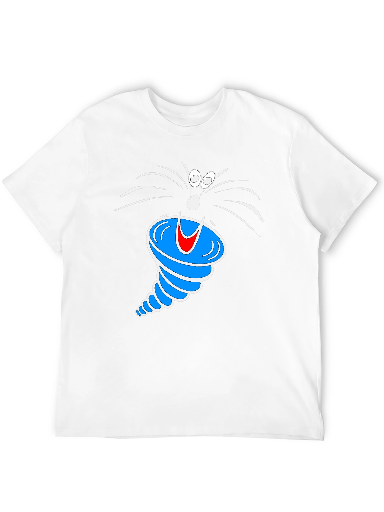 Cartoon Tornado Graphic T-Shirt