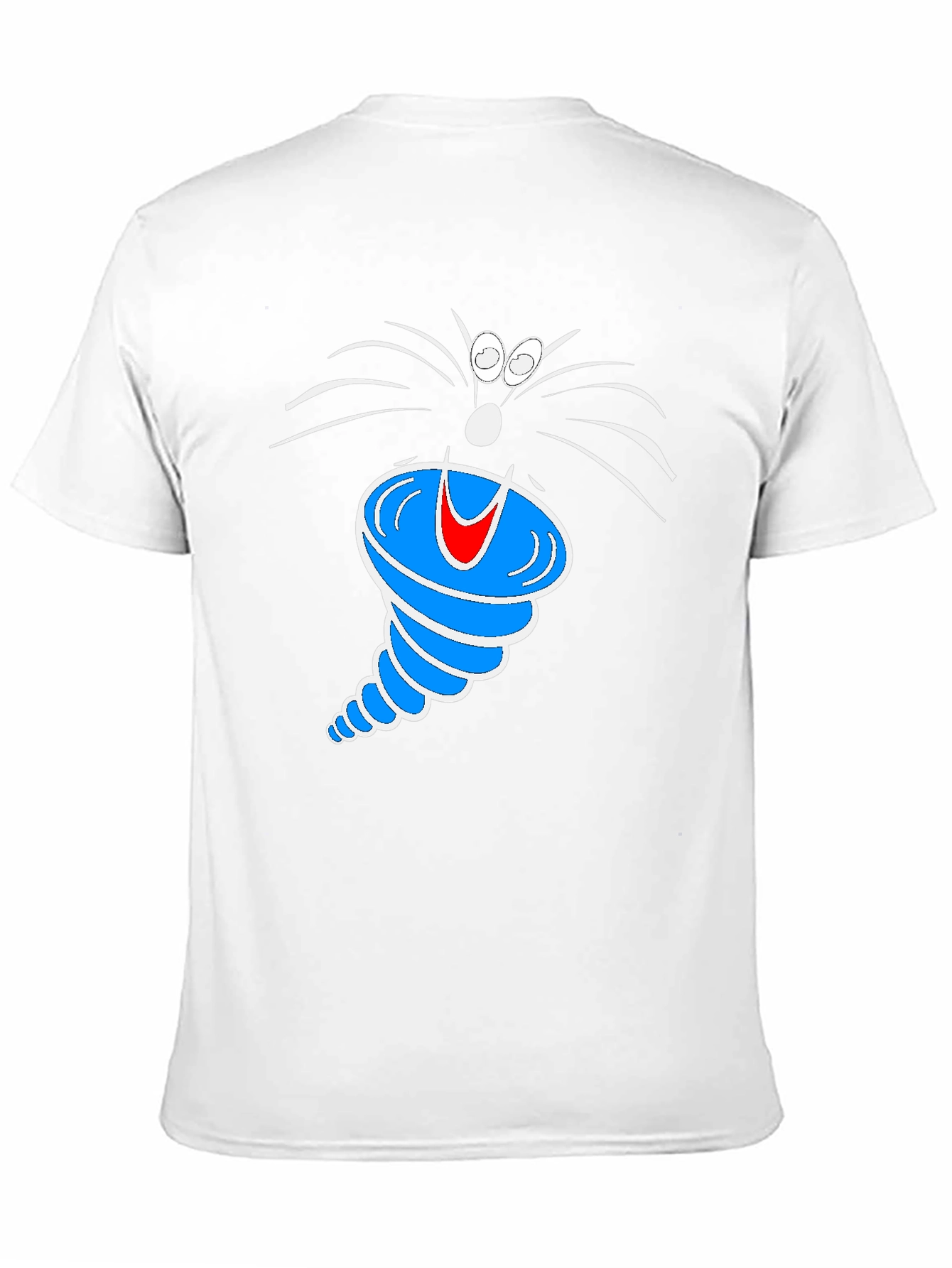 Cartoon Tornado Graphic T-Shirt