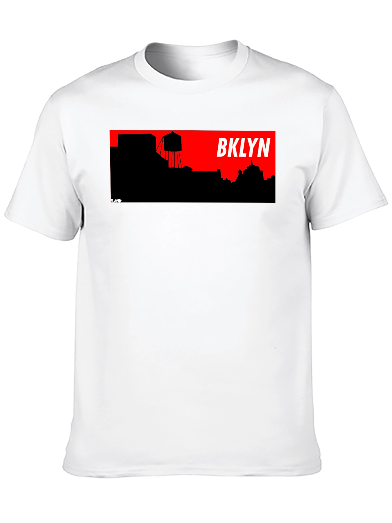 Brooklyn Skyline Graphic Tee - Black