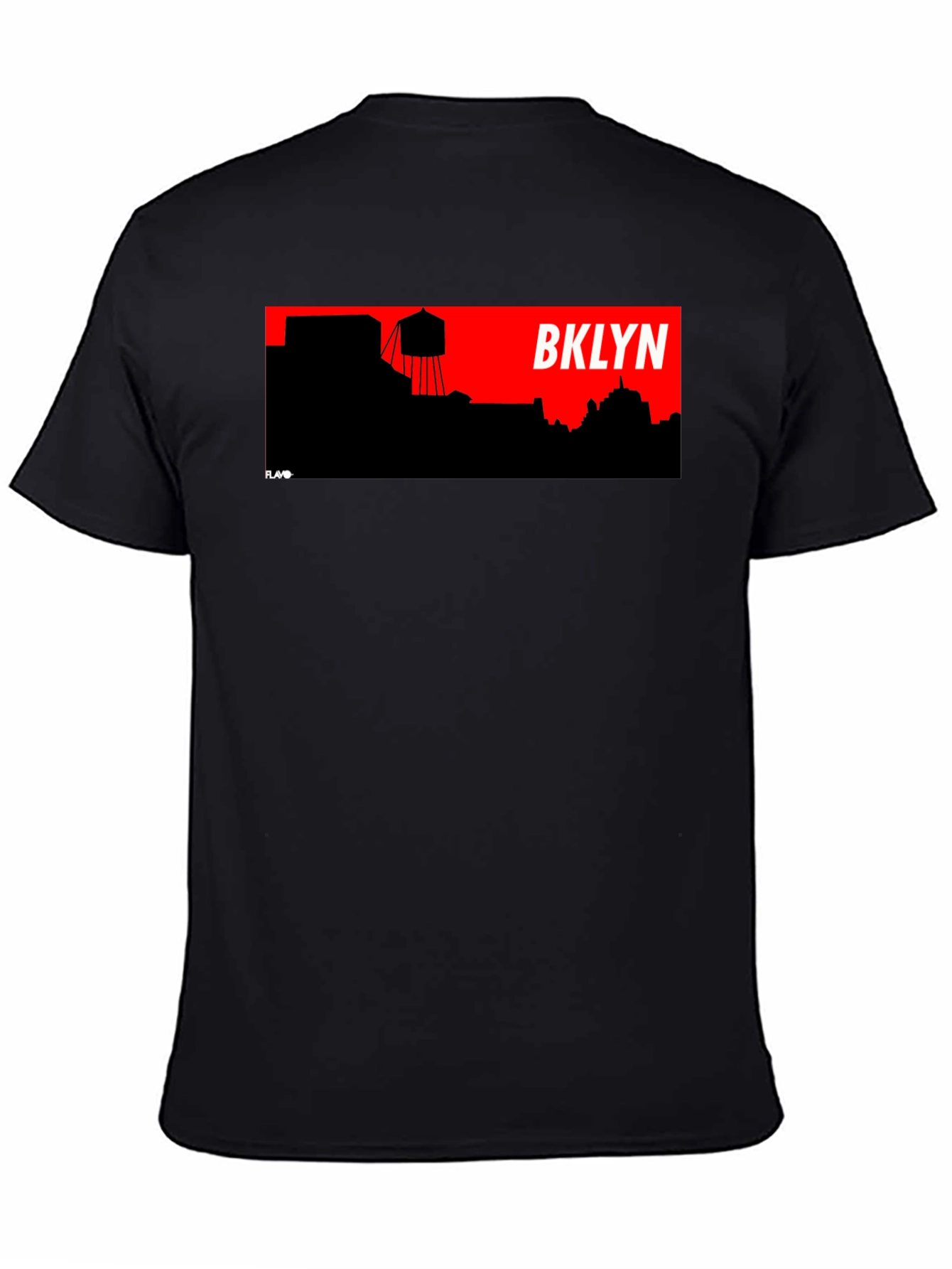 Brooklyn Skyline Graphic Tee - Black