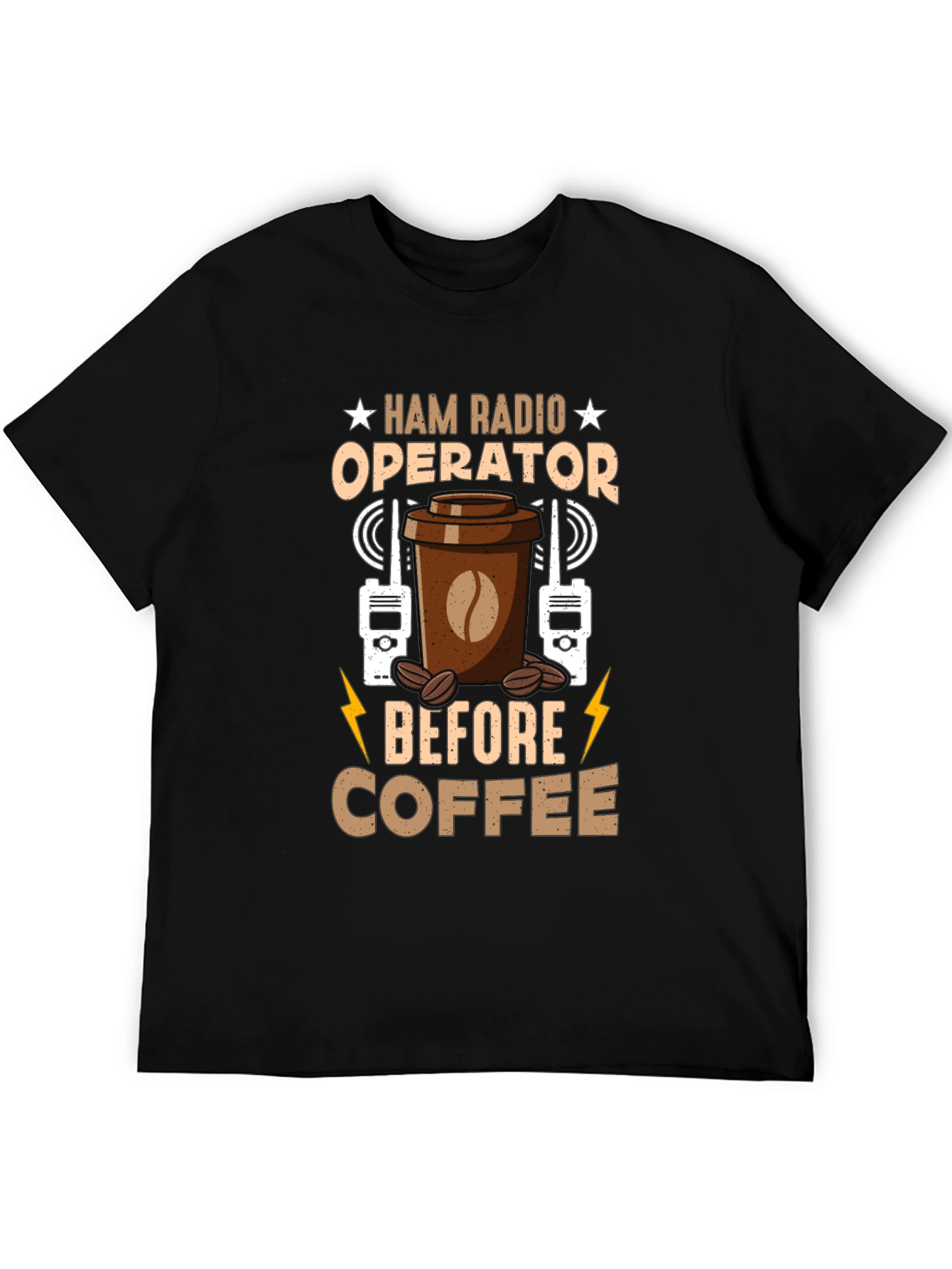 Ham Radio Operator Coffee T-Shirt