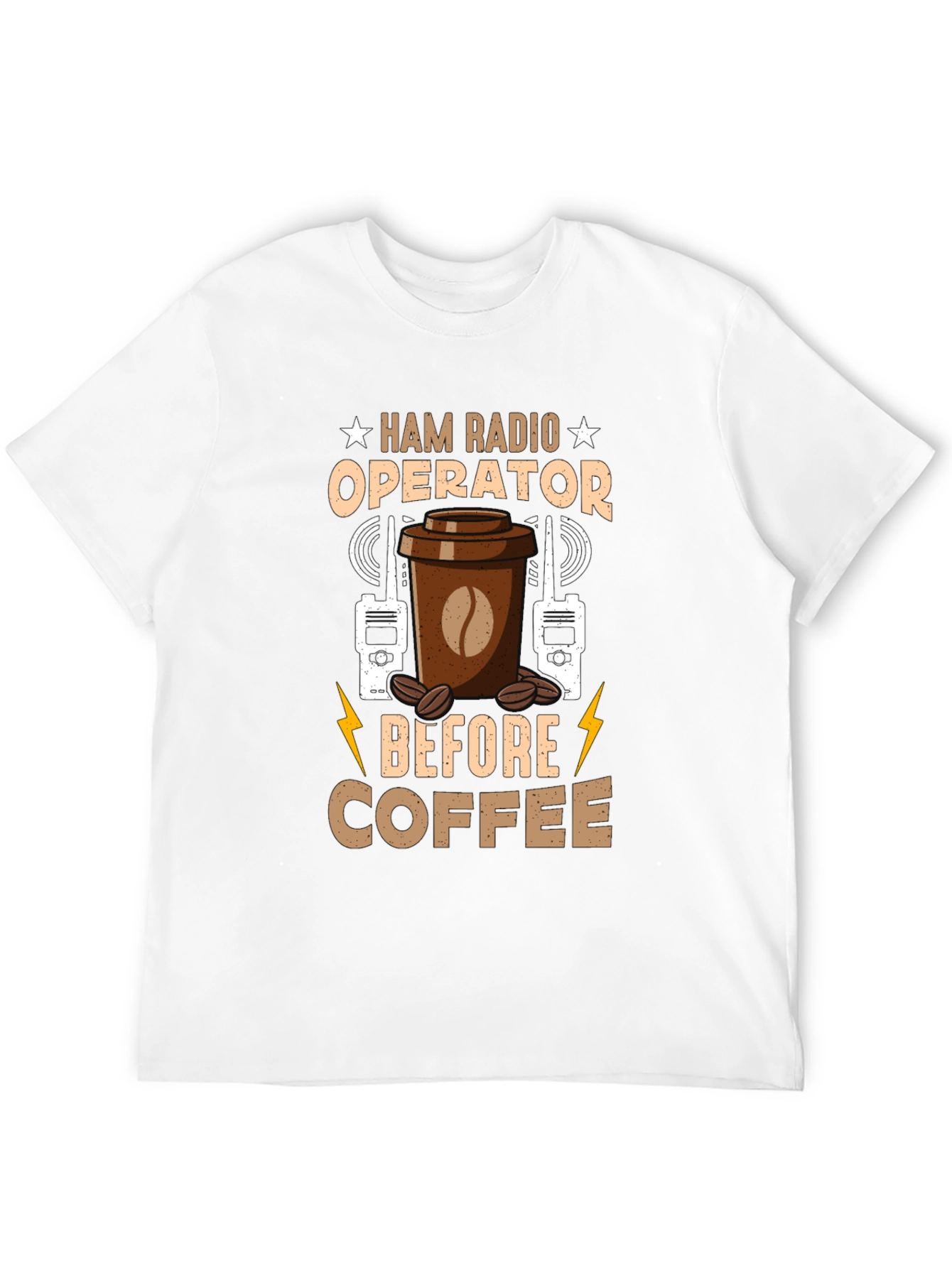 Ham Radio Operator Coffee T-Shirt