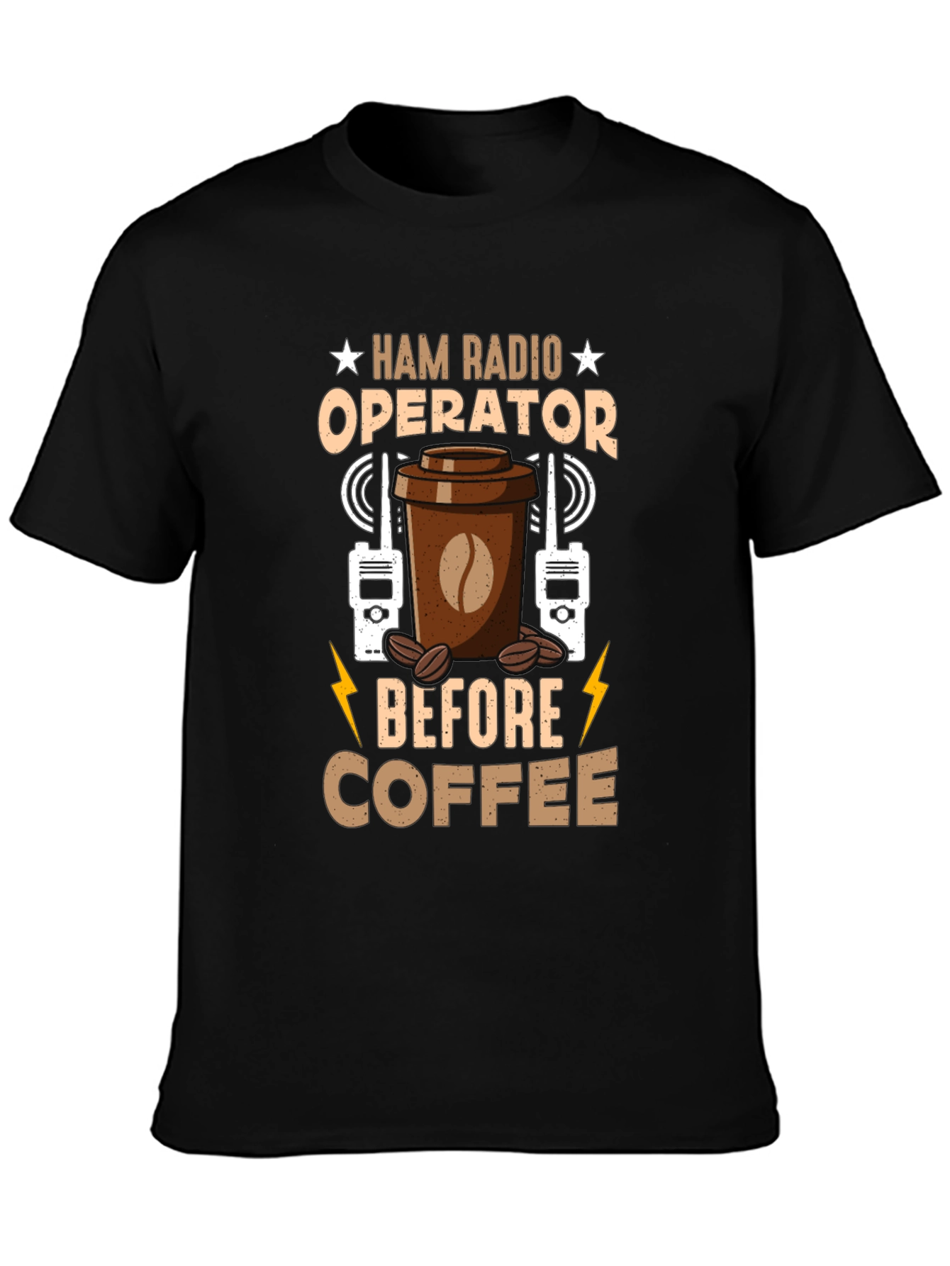 Ham Radio Operator Coffee T-Shirt