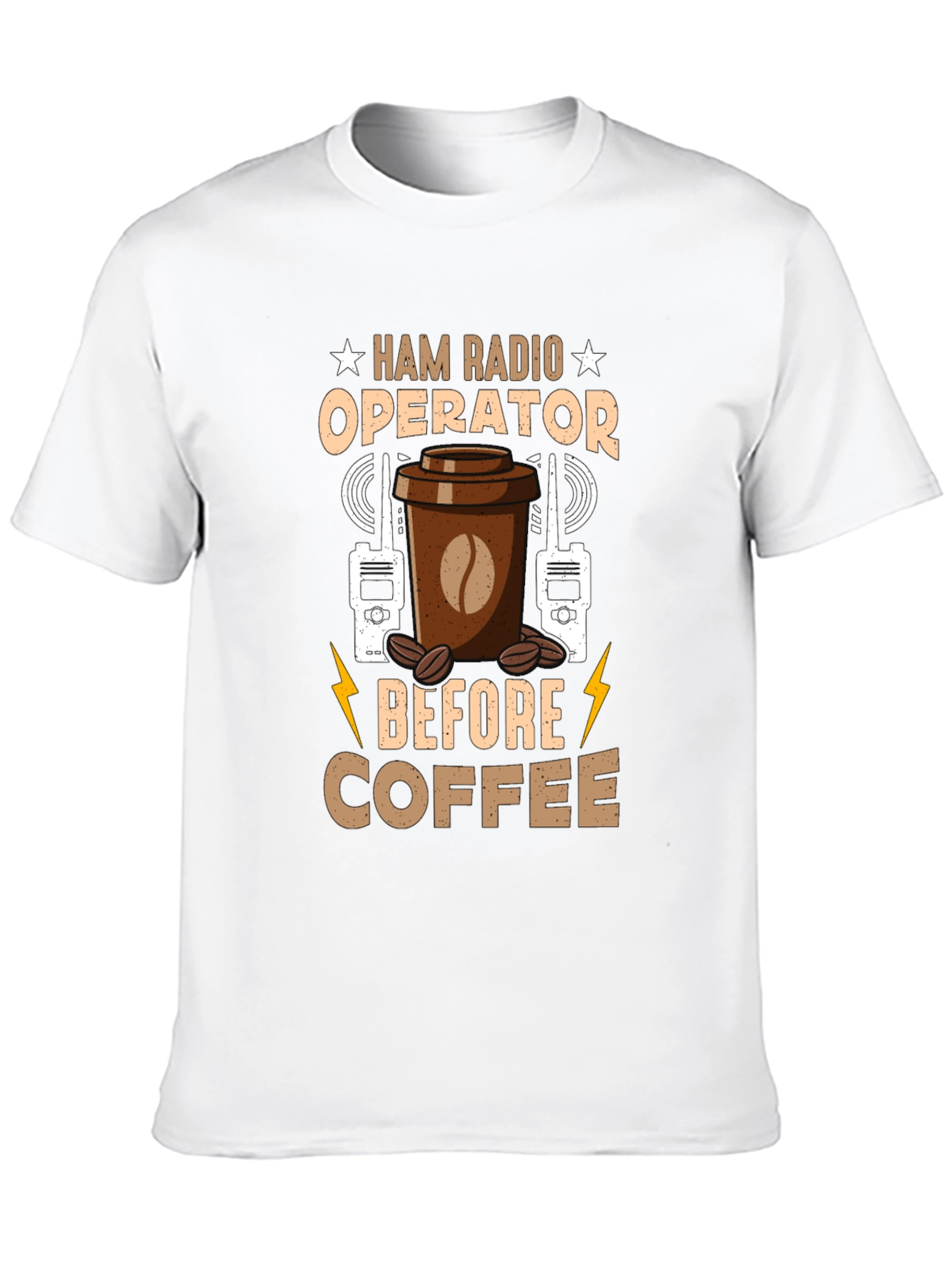 Ham Radio Operator Coffee T-Shirt