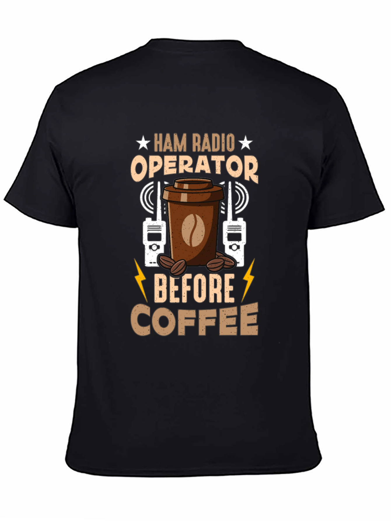 Ham Radio Operator Coffee T-Shirt