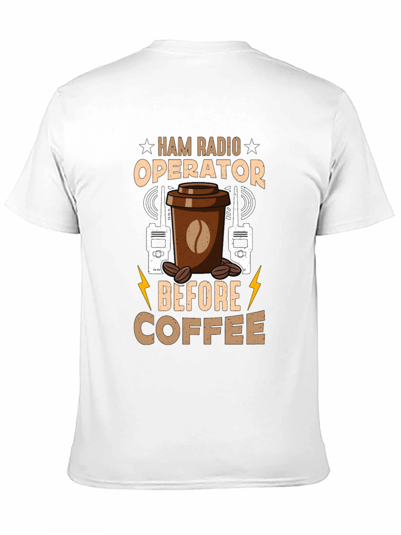 Ham Radio Operator Coffee T-Shirt