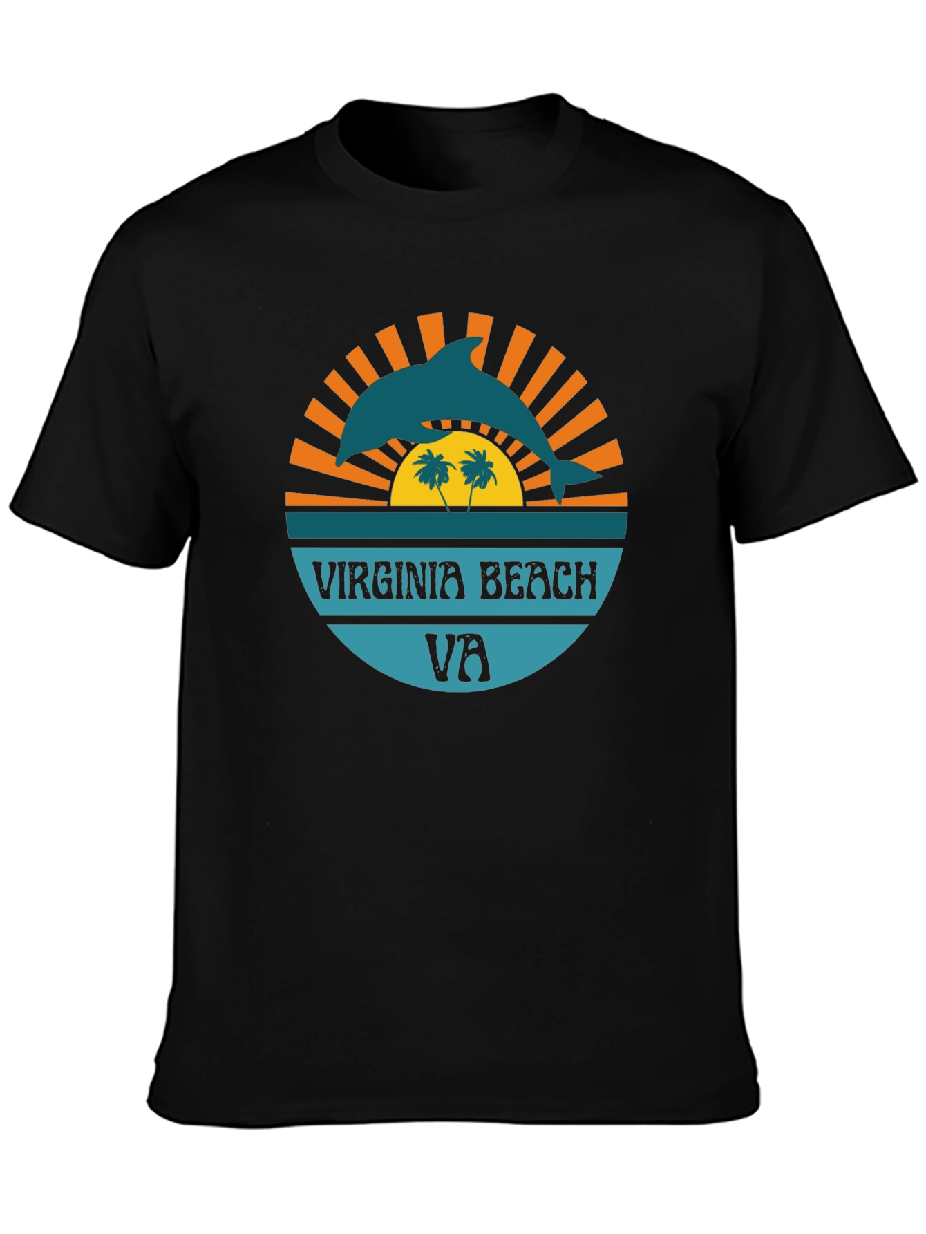 Virginia Beach Dolphin Graphic Tee