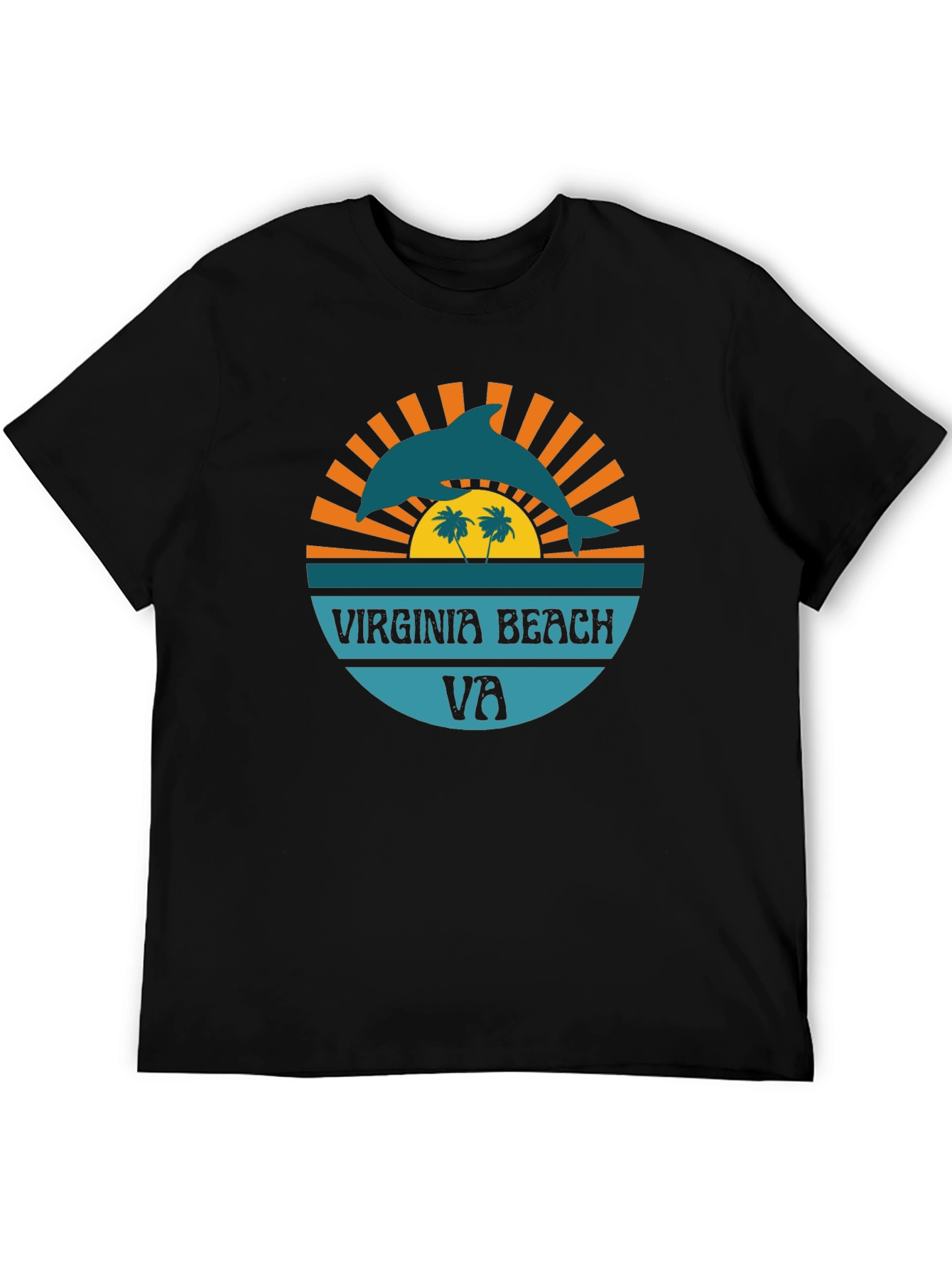 Virginia Beach Dolphin Graphic Tee