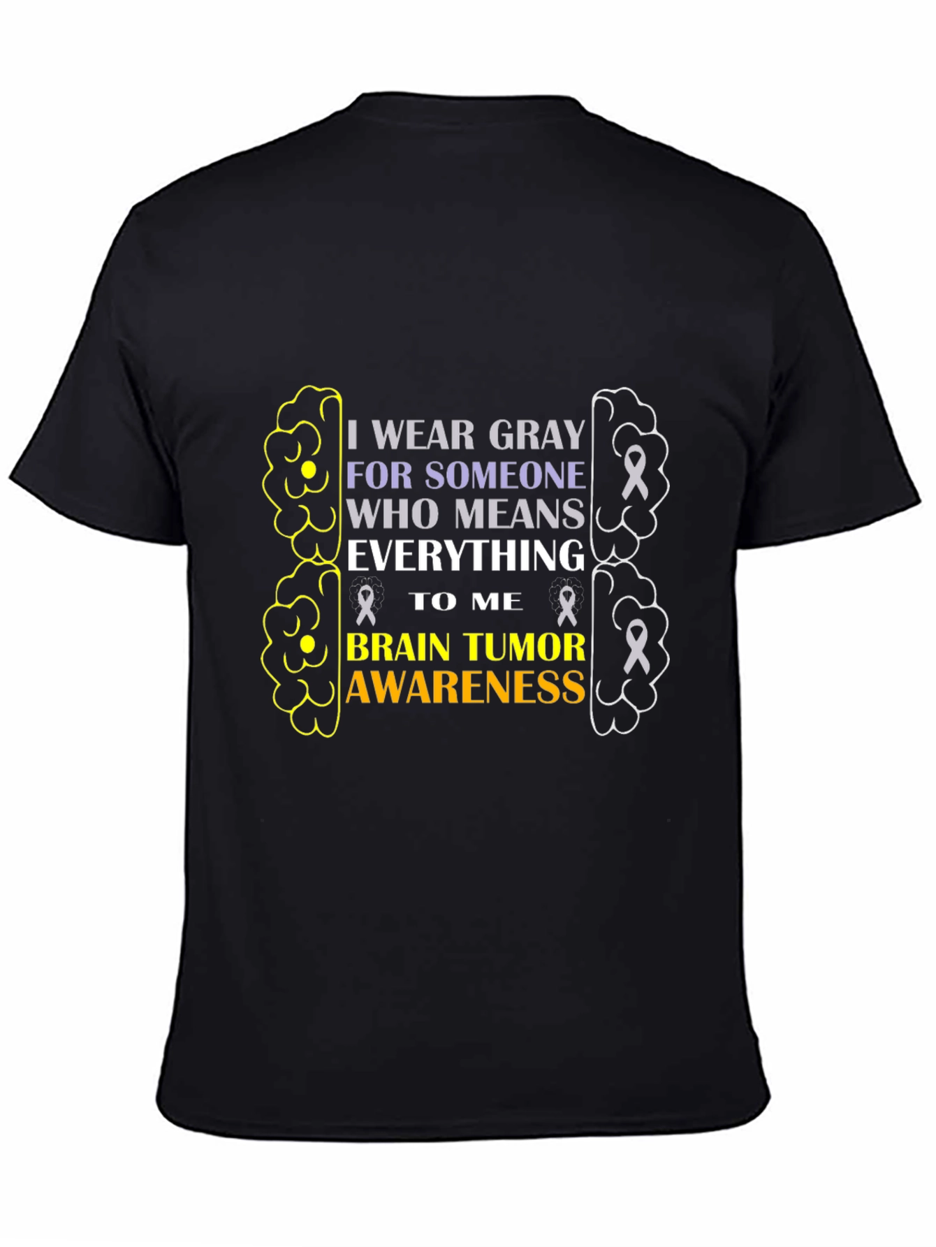 Brain Tumor Awareness Graphic Tee