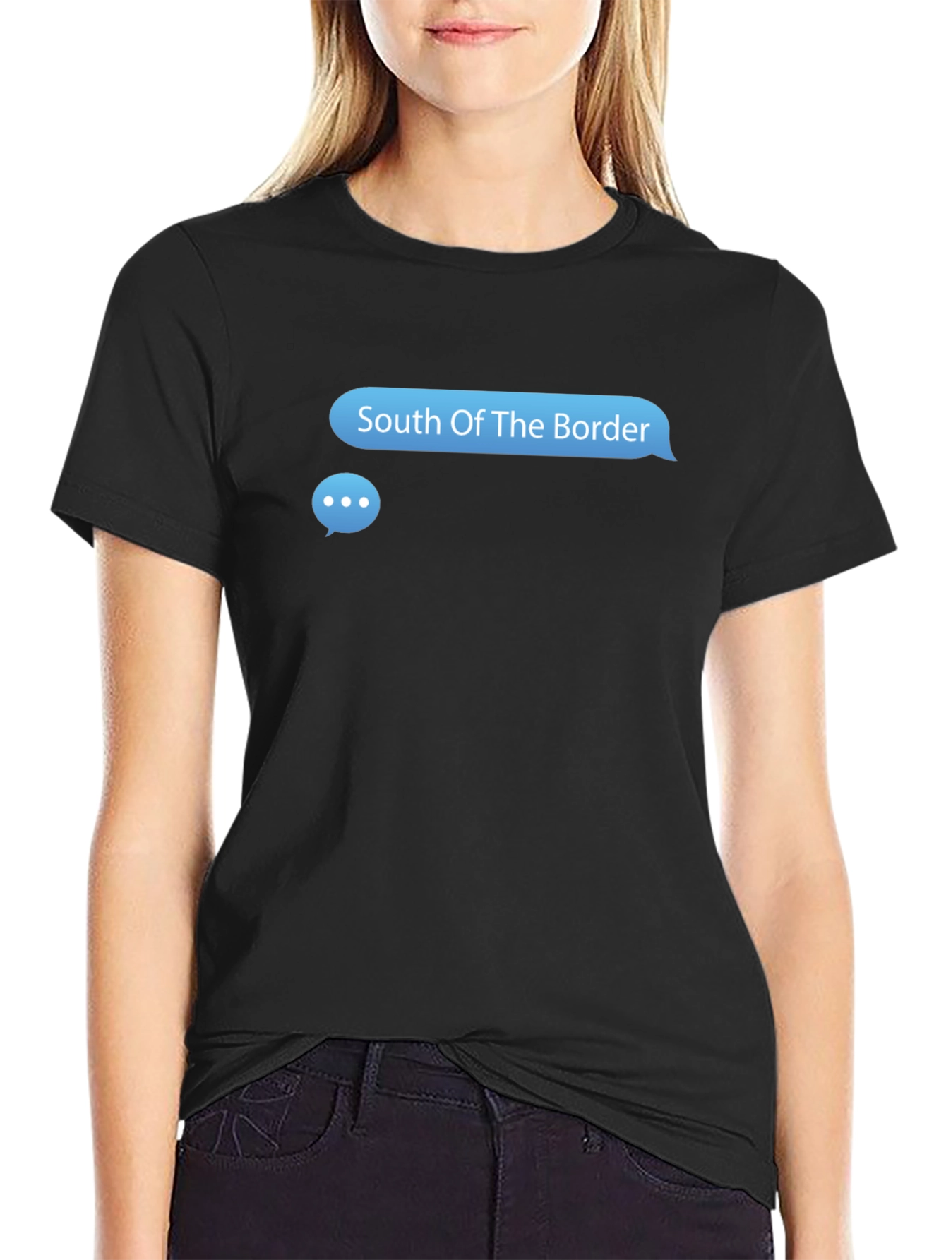 South Of The Border Text Bubble Graphic Tee