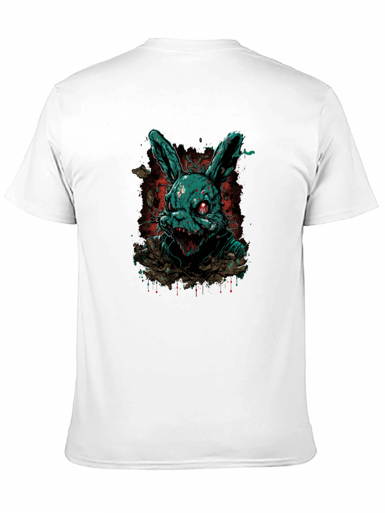 Creepy Bunny T-Shirt - Dark Humor Graphic Tee