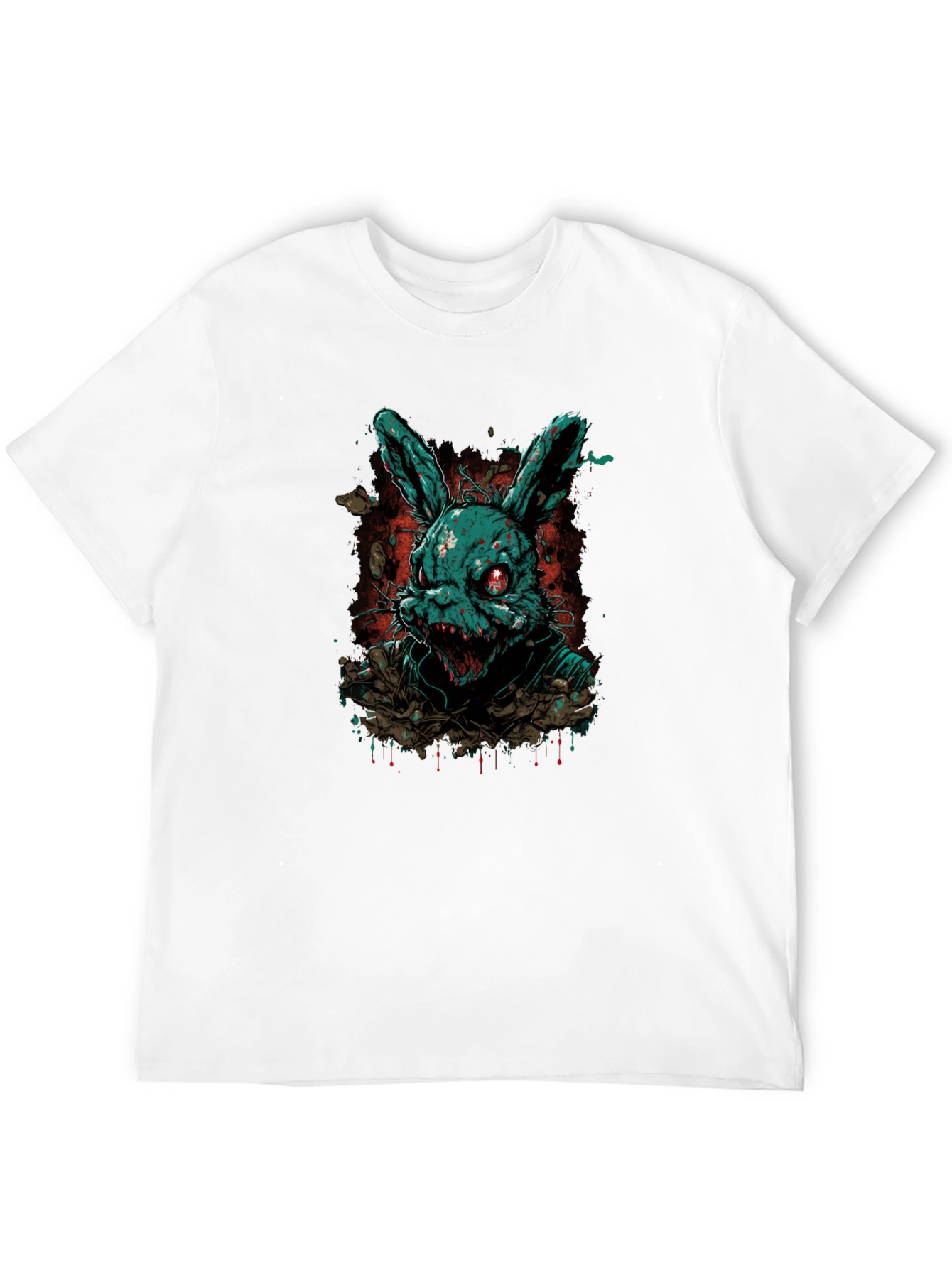 Creepy Bunny T-Shirt - Dark Humor Graphic Tee