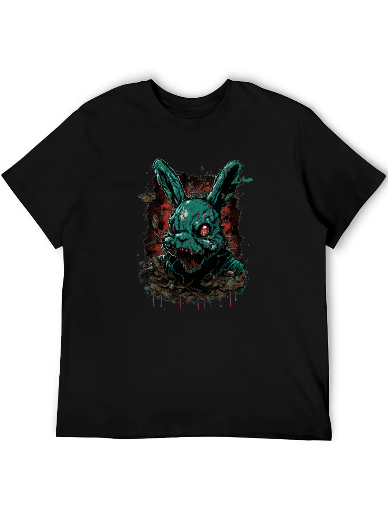 Creepy Bunny T-Shirt - Dark Humor Graphic Tee