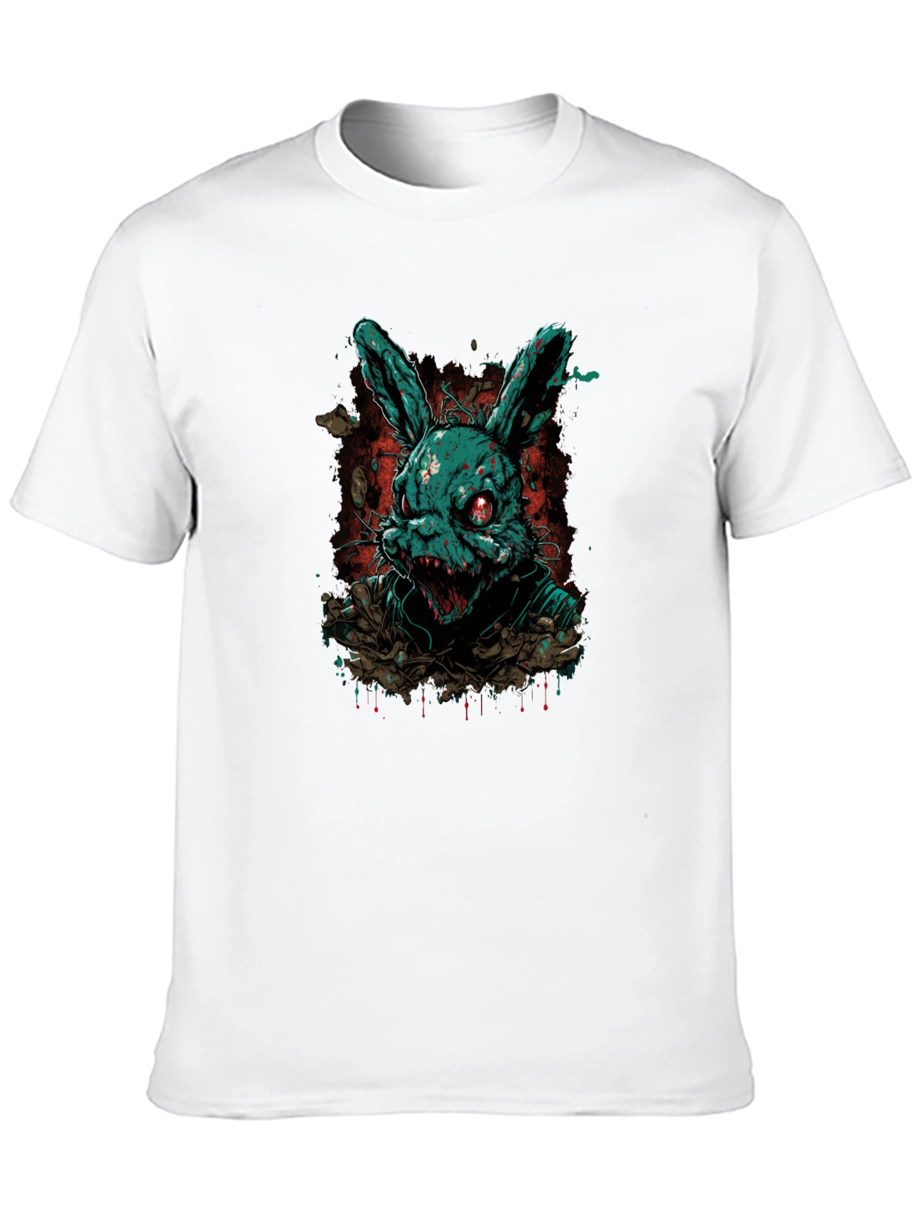 Creepy Bunny T-Shirt - Dark Humor Graphic Tee