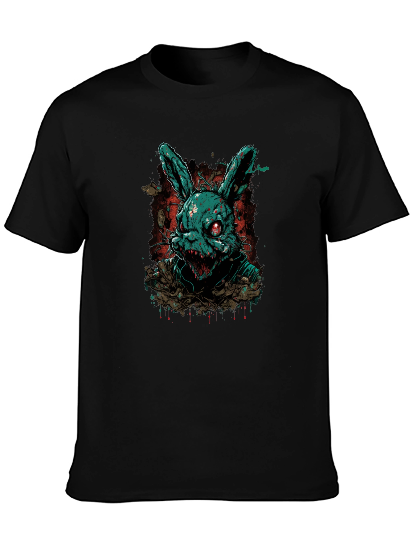 Creepy Bunny T-Shirt - Dark Humor Graphic Tee