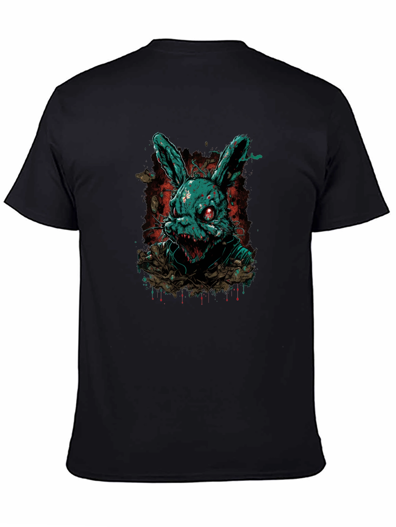 Creepy Bunny T-Shirt - Dark Humor Graphic Tee