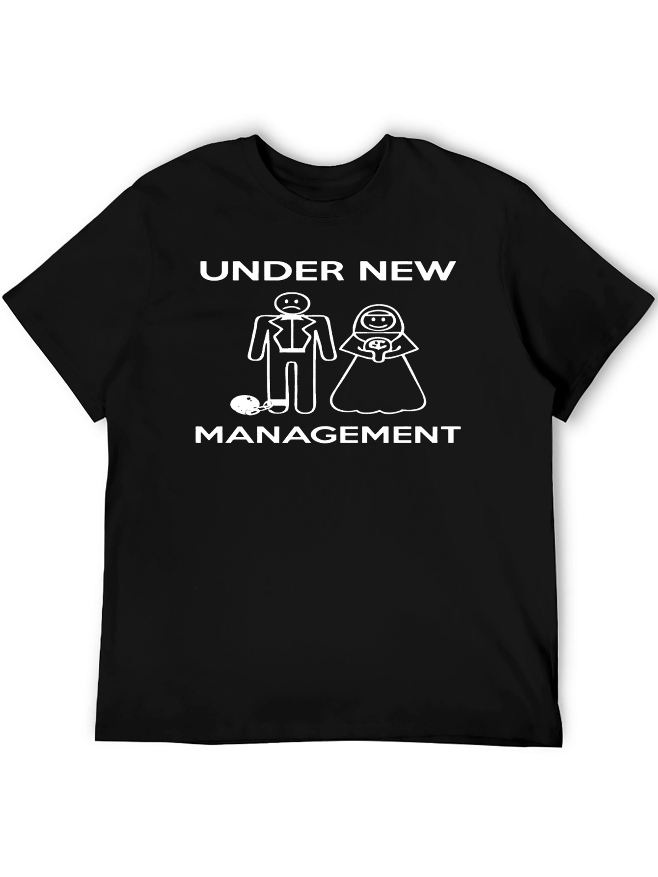 Under New Management Wedding T-Shirt