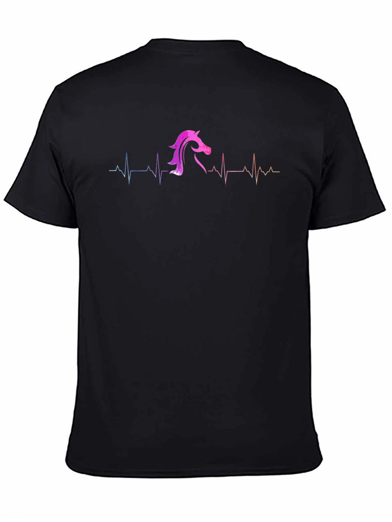 Horse Heartbeat T-Shirt - Unique Equestrian Style