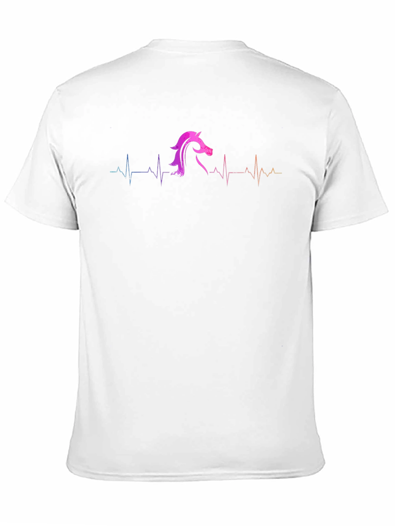 Horse Heartbeat T-Shirt - Unique Equestrian Style