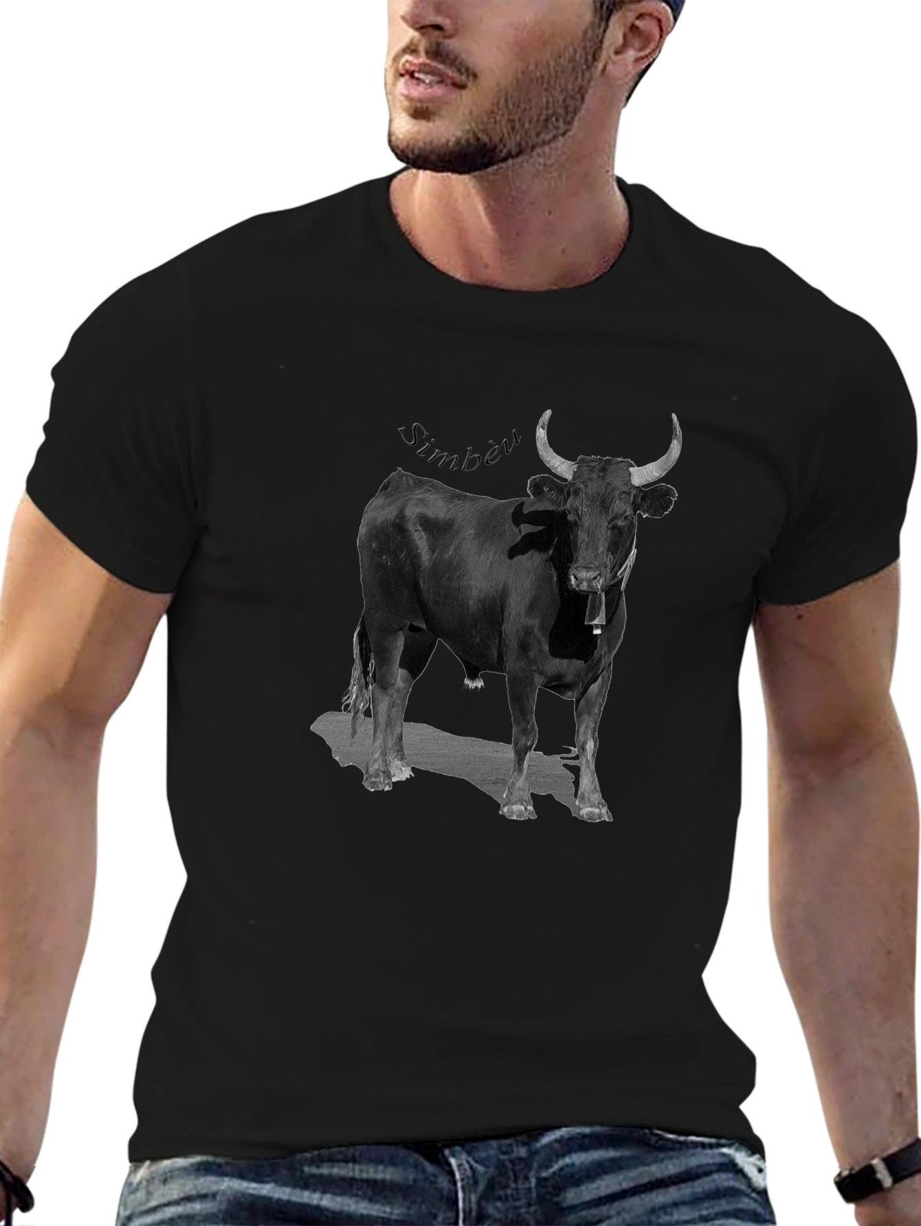 Bull T-Shirt - Black