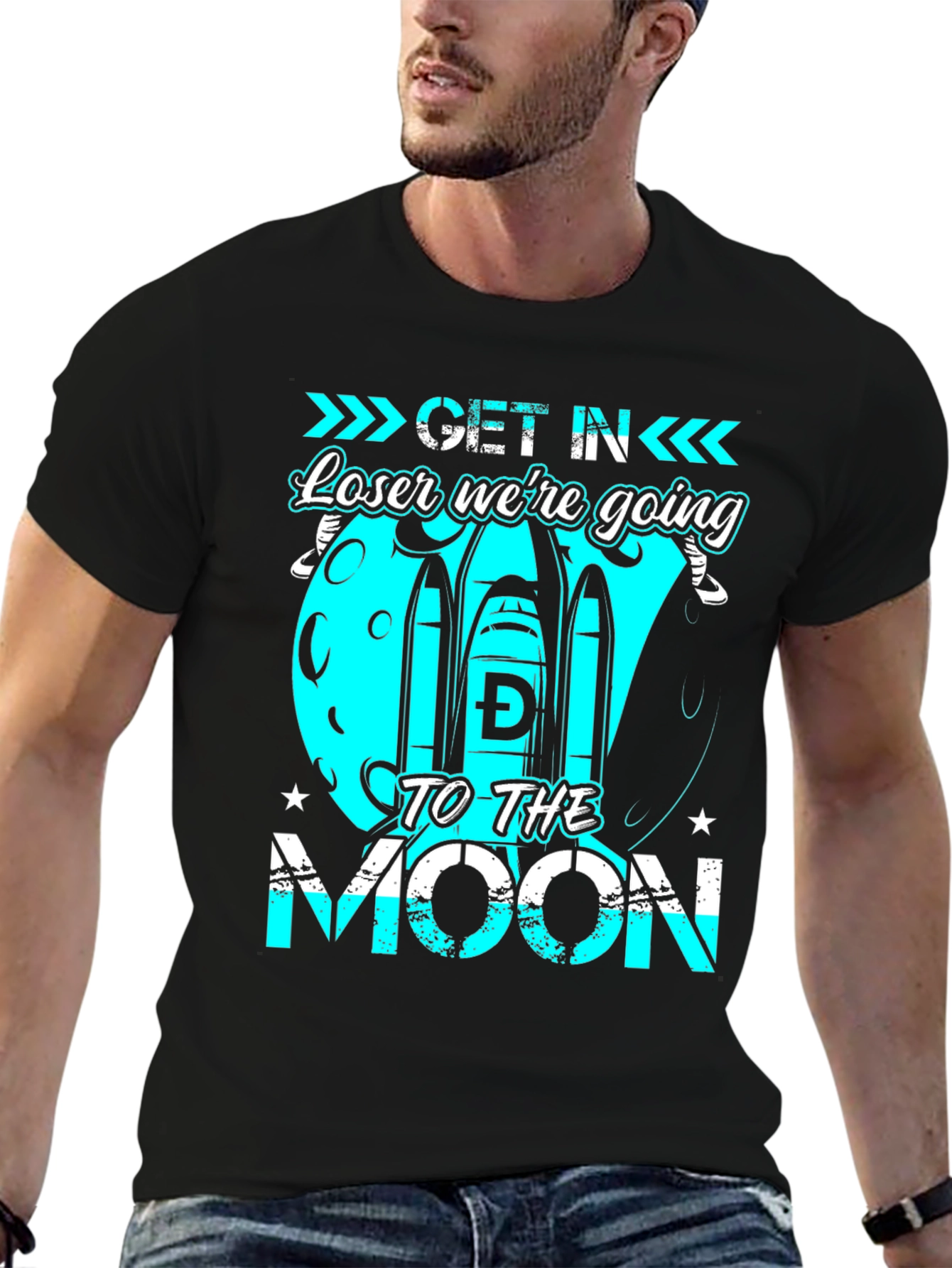 Get in Loser Were Going to the Moon T-Shirt