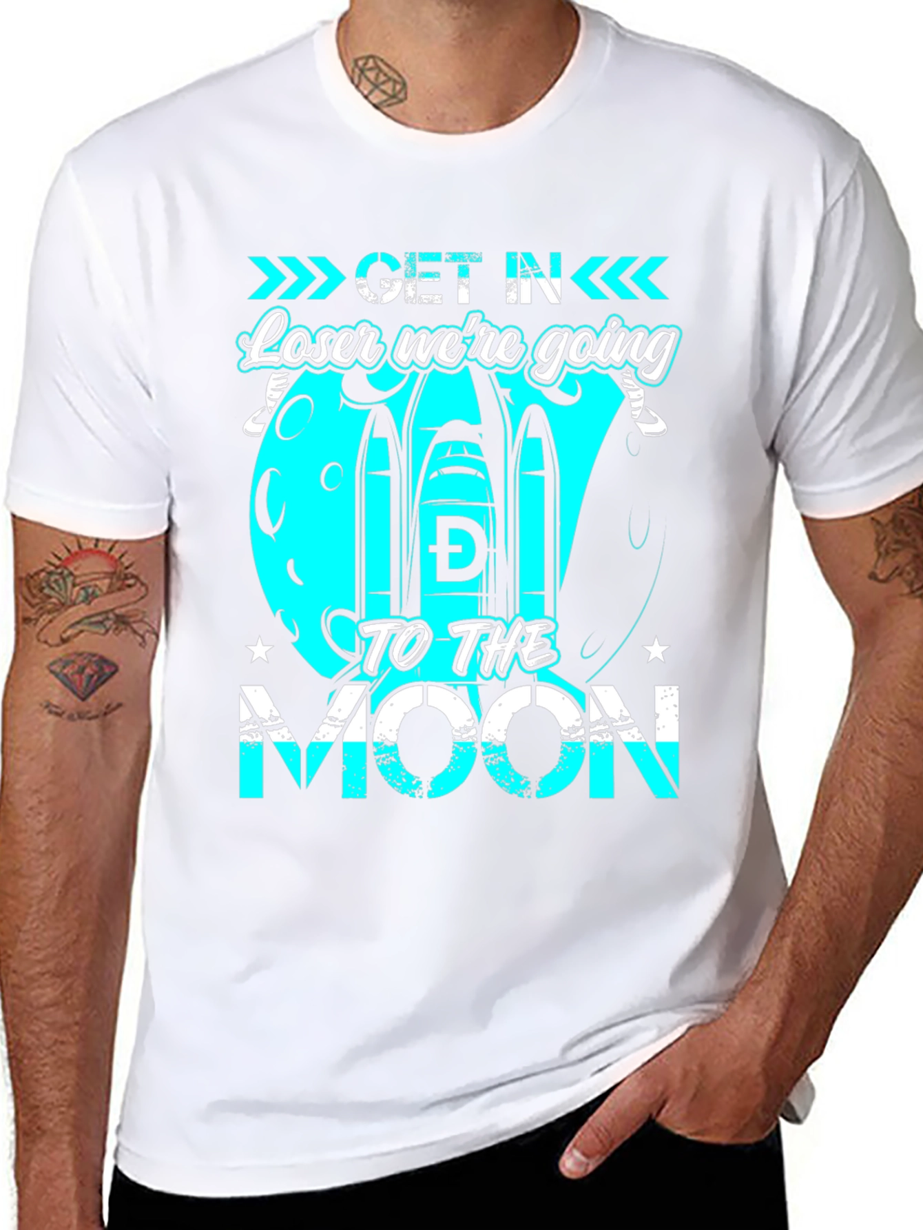 Get in Loser Were Going to the Moon T-Shirt