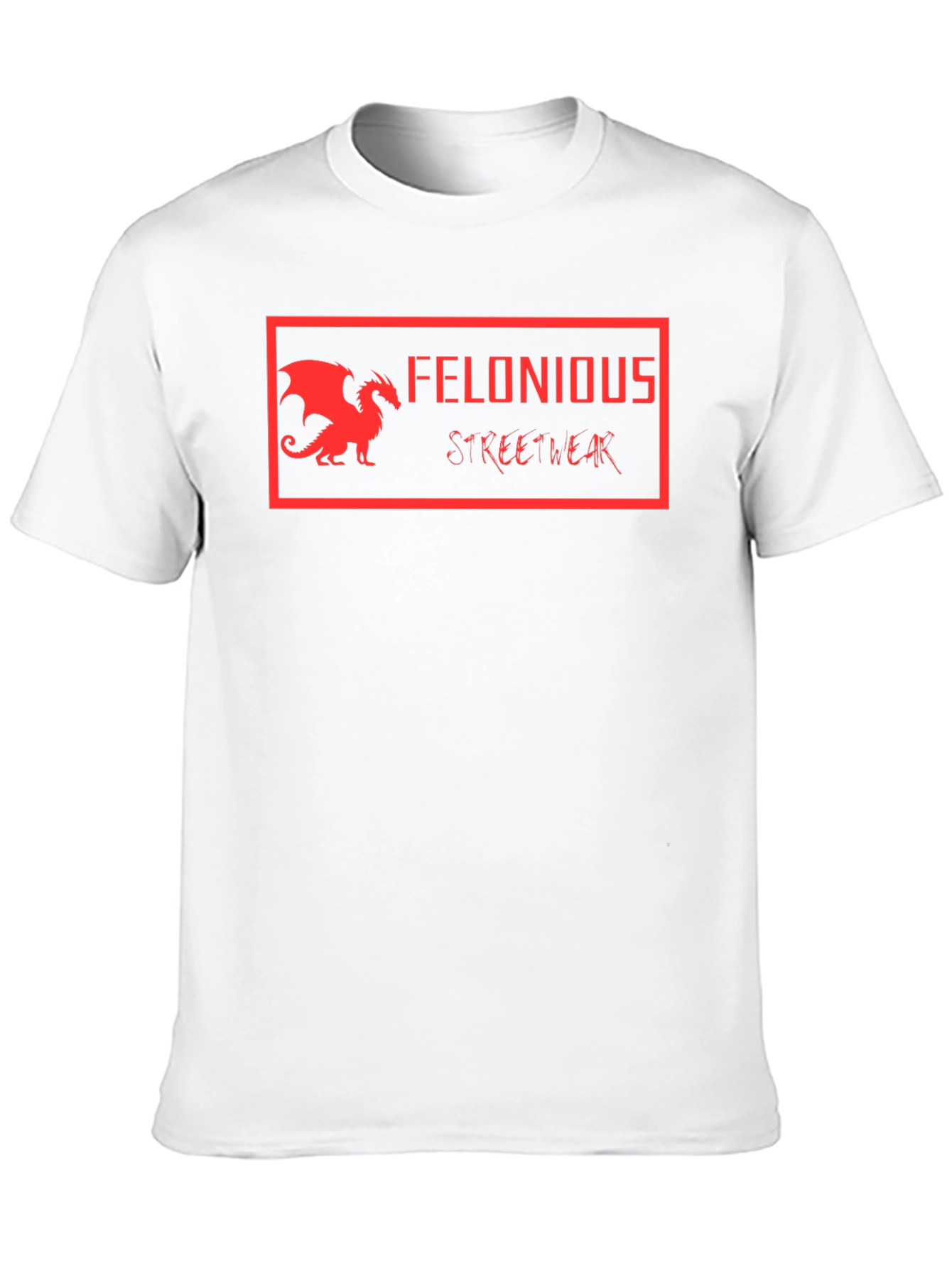 Felonious Streetwear Black Graphic Tee
