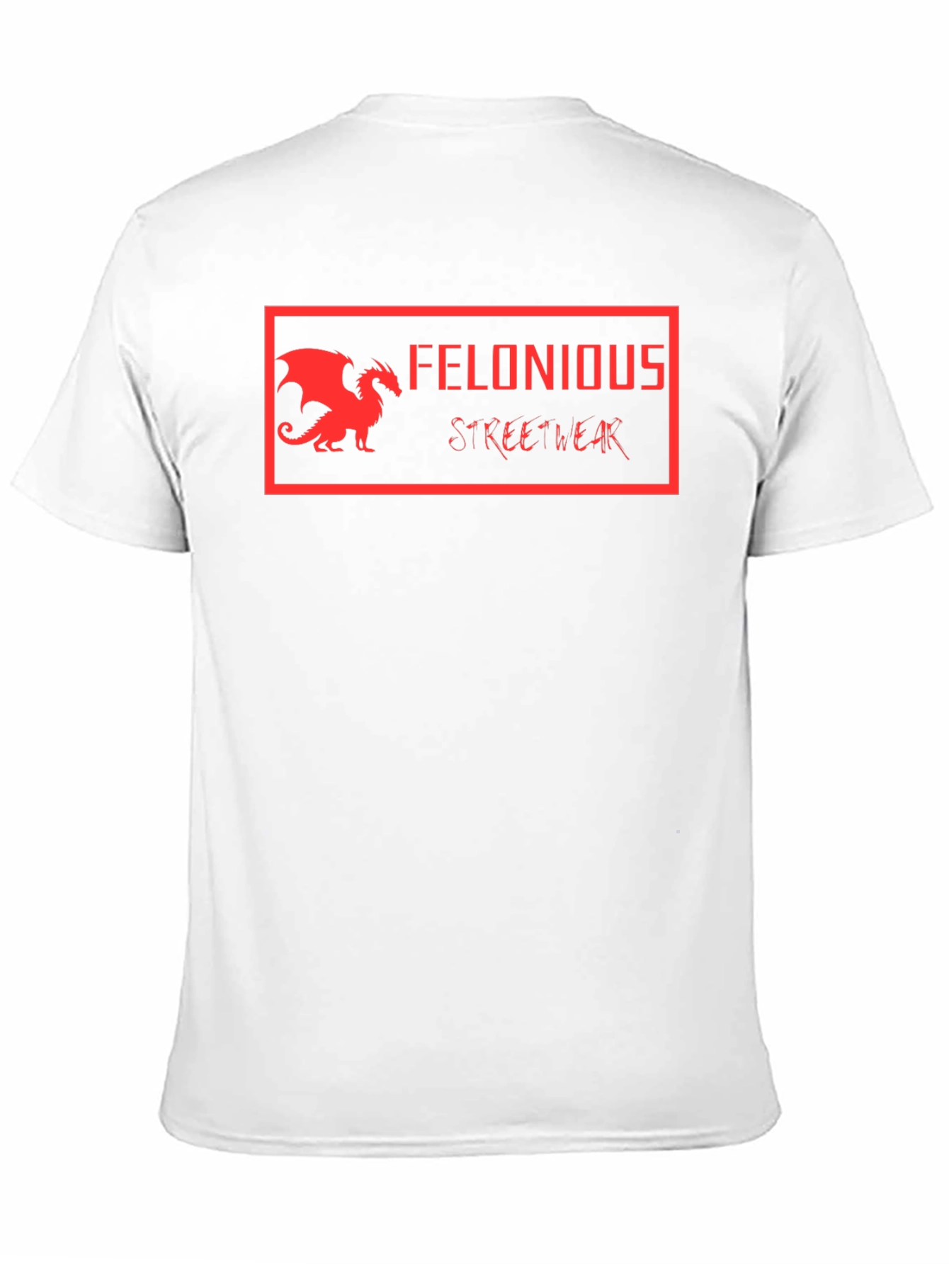 Felonious Streetwear Black Graphic Tee