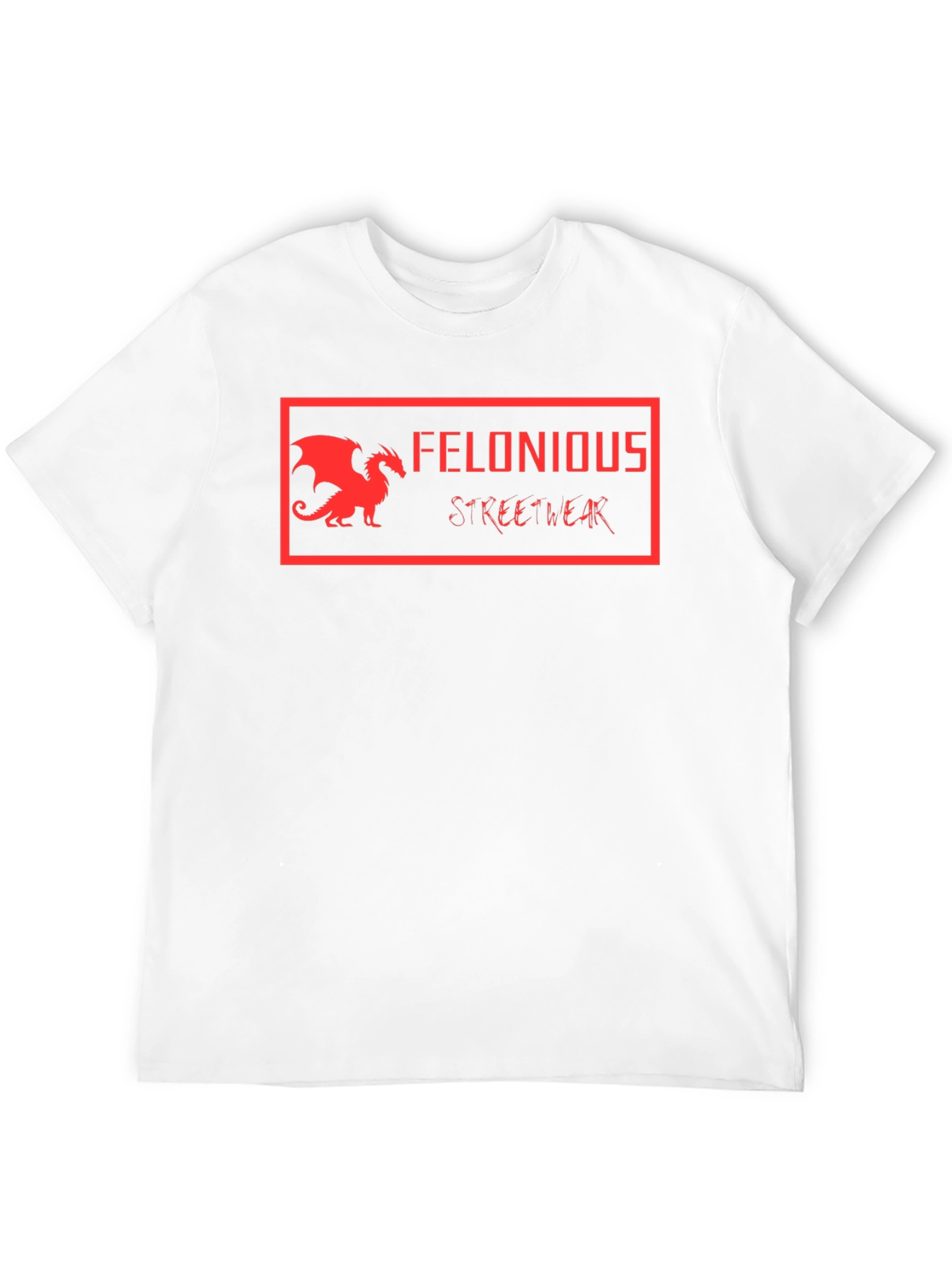 Felonious Streetwear Black Graphic Tee