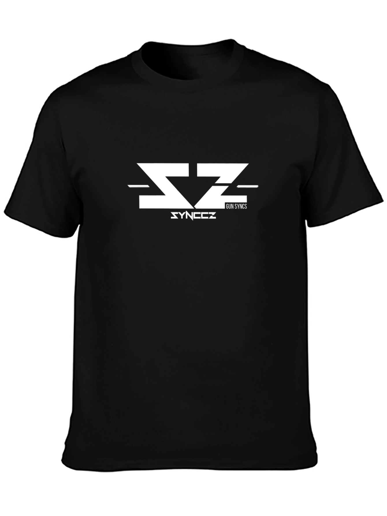 Gun Syncs Synccz Black Graphic Tee