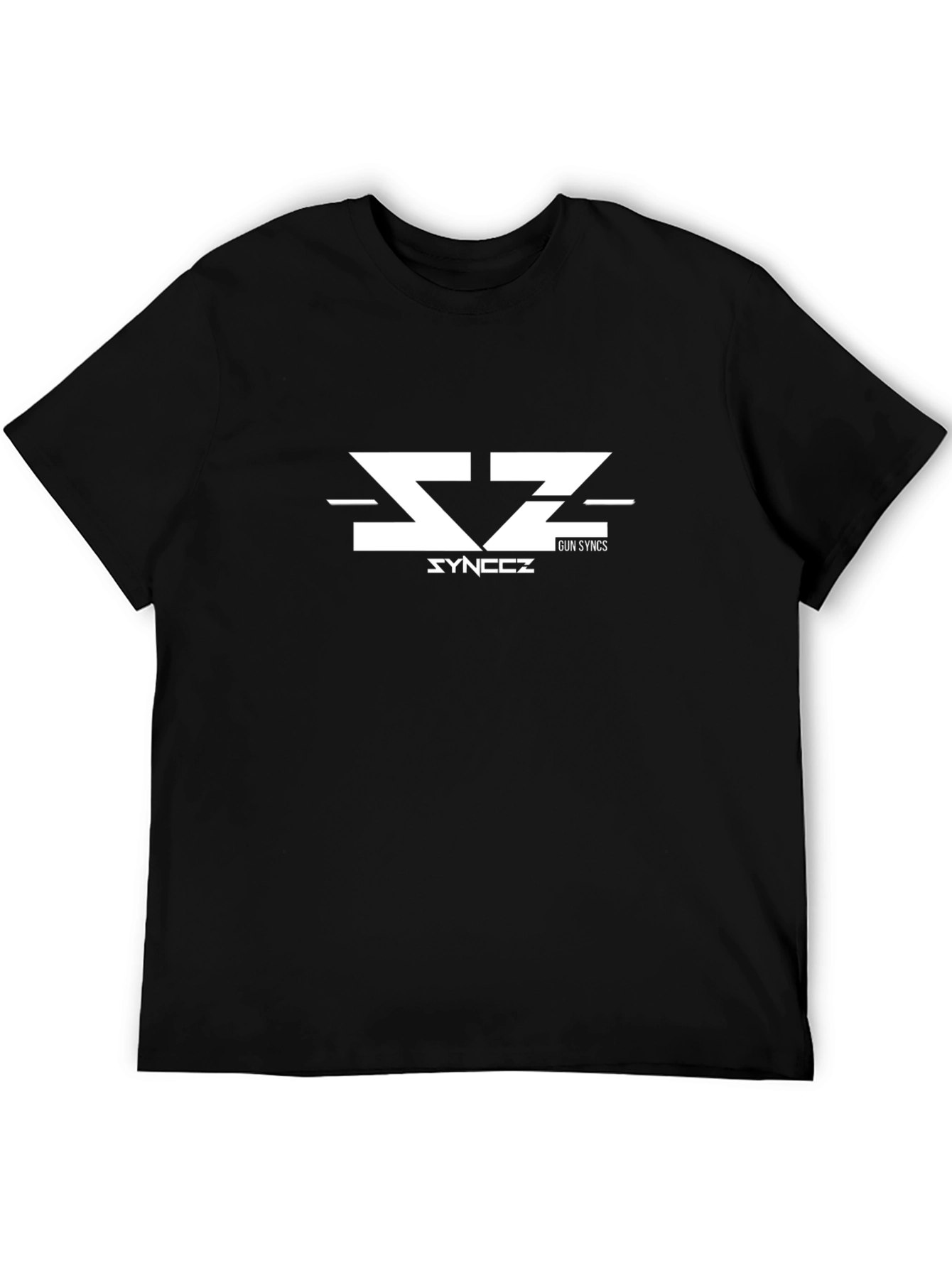 Gun Syncs Synccz Black Graphic Tee