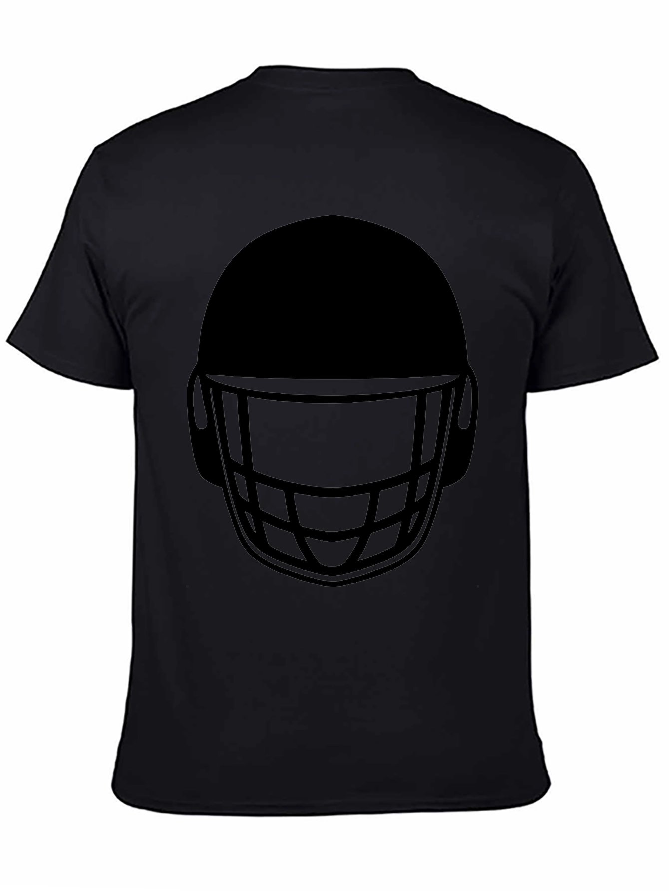 Football Helmet Graphic T-Shirt