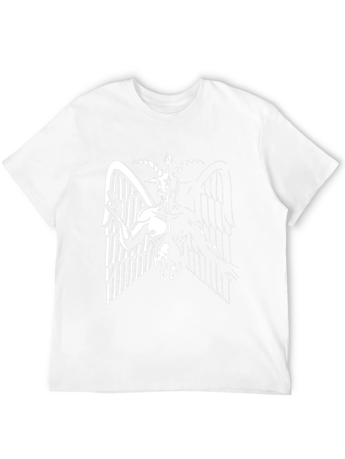 Baphomet Graphic T-Shirt - Black Tee