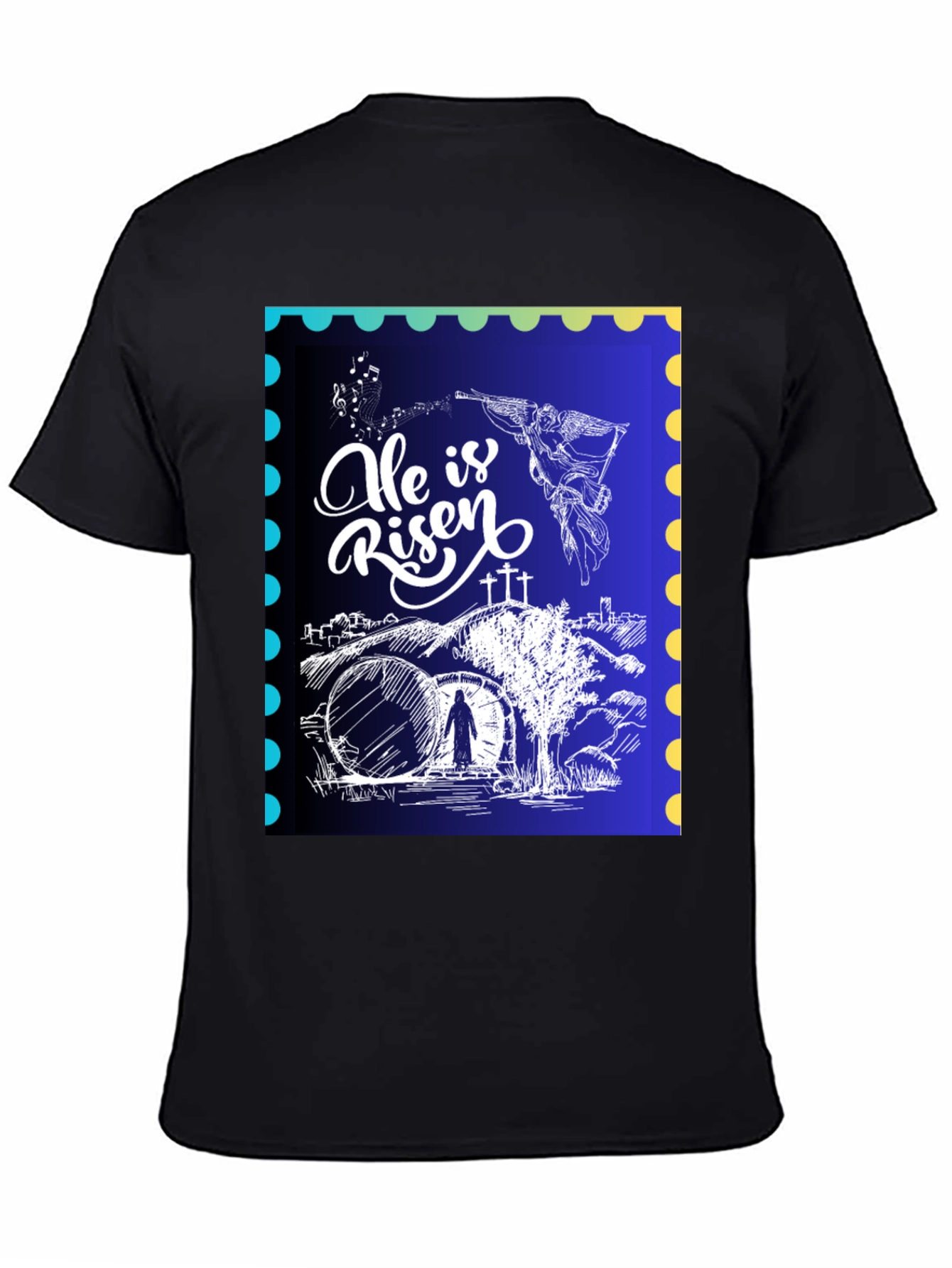 He is Risen Christian T-Shirt Easter Sunday