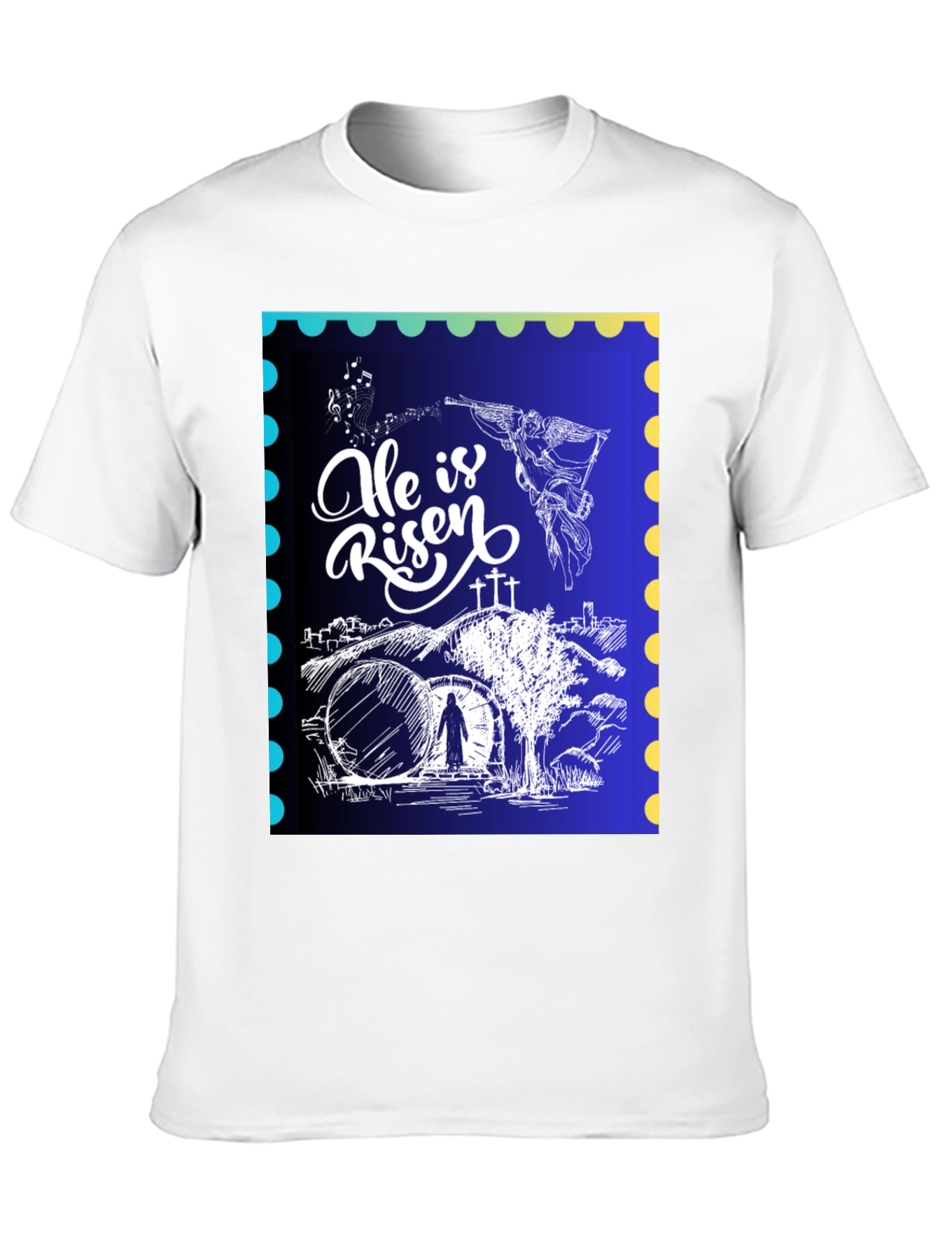 He is Risen Christian T-Shirt Easter Sunday