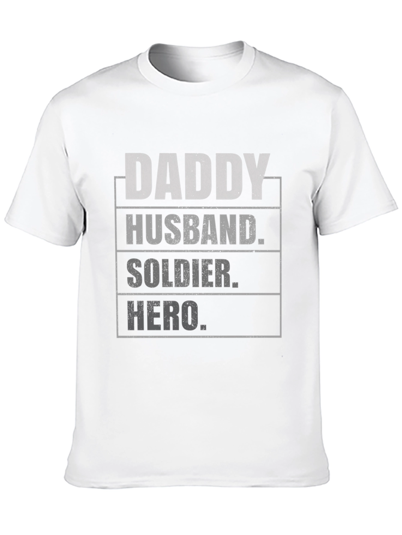 Daddy Husband Soldier Hero T-Shirt