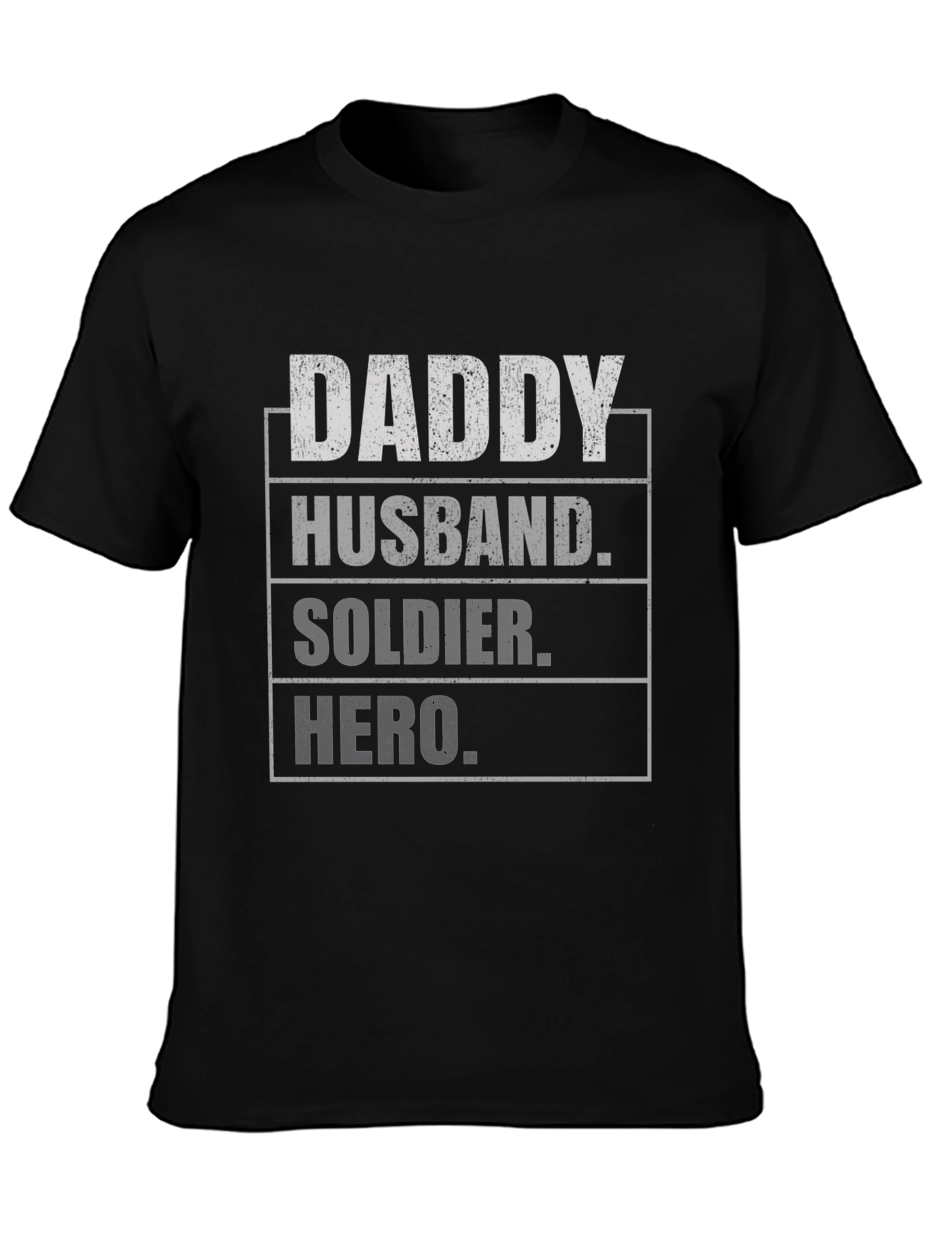 Daddy Husband Soldier Hero T-Shirt
